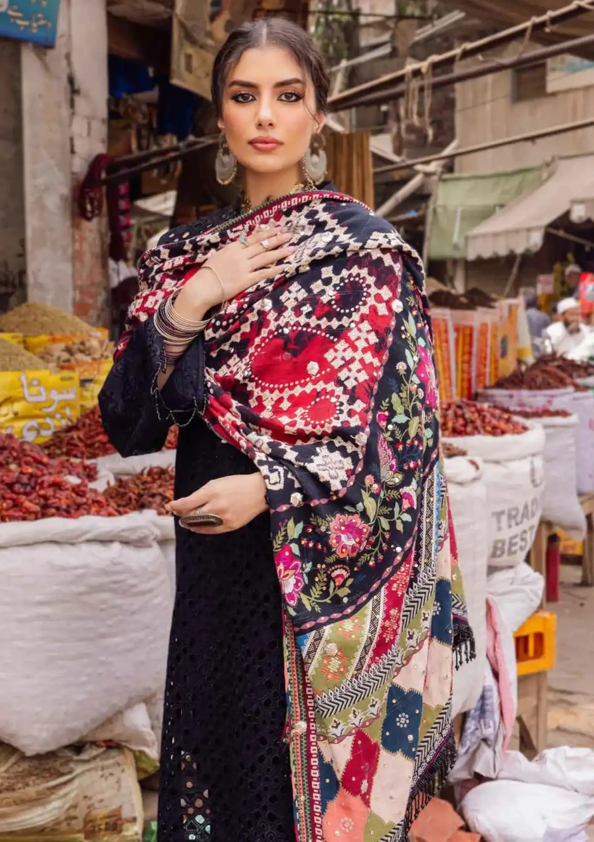 Winter Collection - Nureh - Baazar - Emb Chikankari - NE# 52 - Official Nureh - Agha Fabrics UK