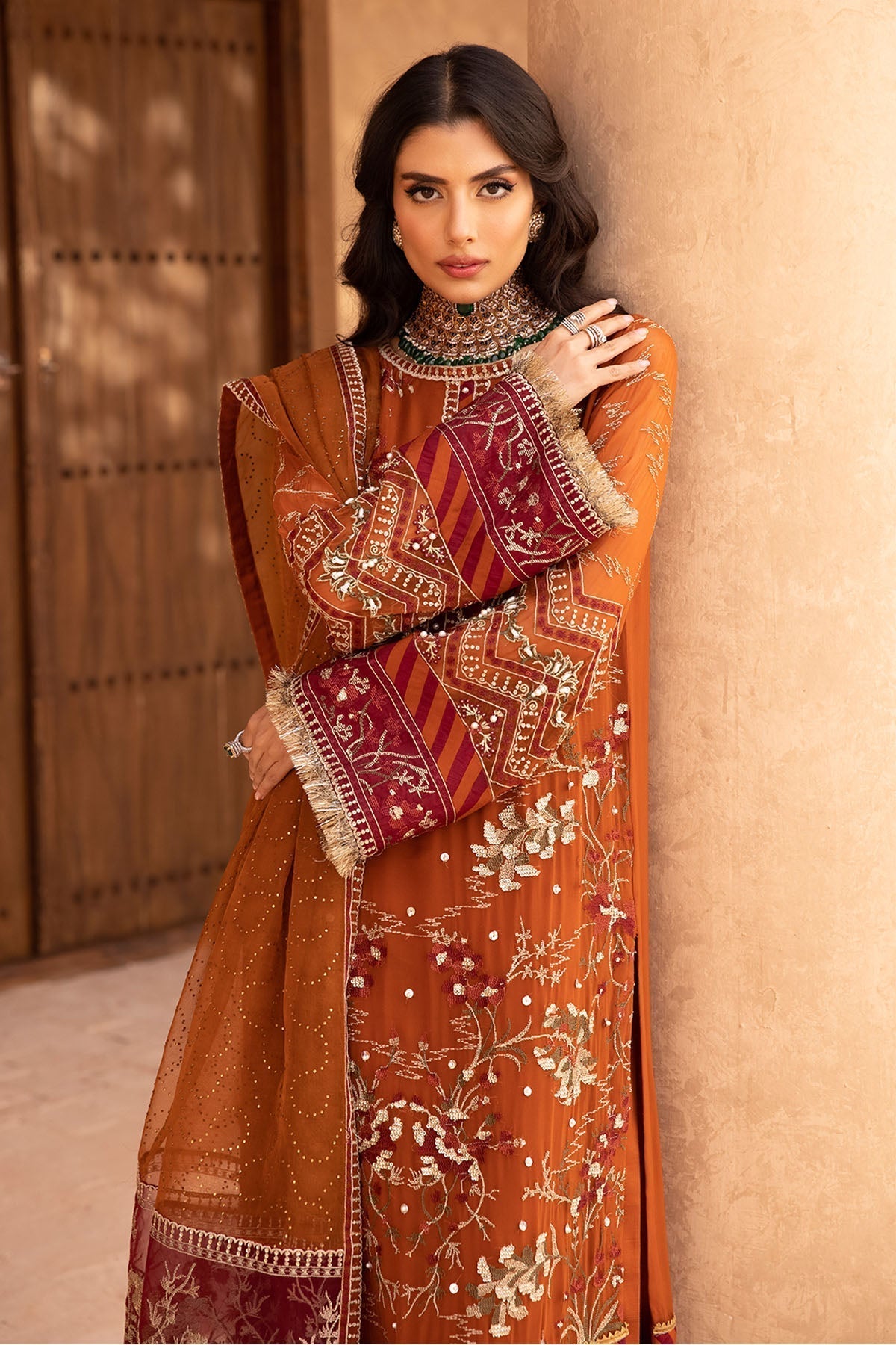 Nureh | Embroidered Luxury Chiffon | NEL-22