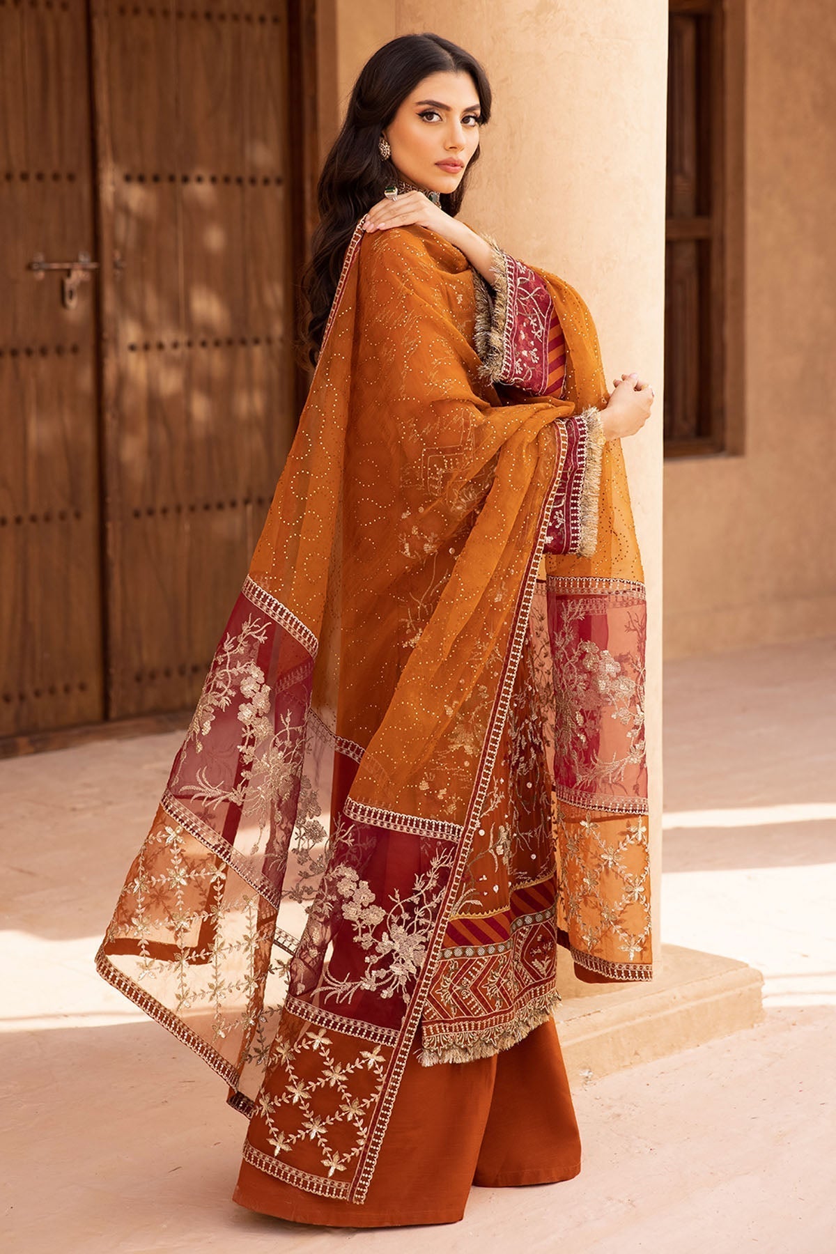 Nureh | Embroidered Luxury Chiffon | NEL-22