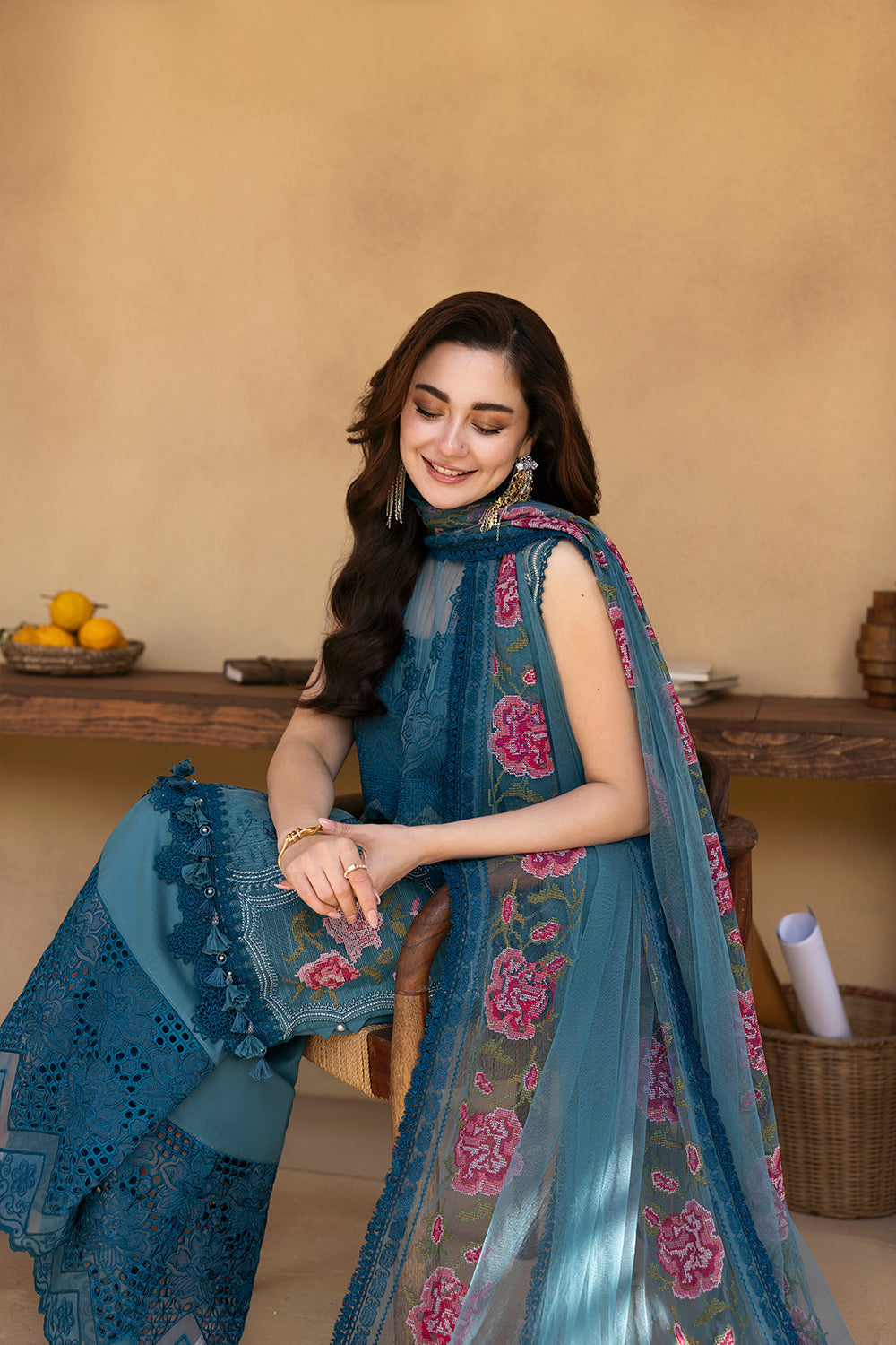 Saira Rizwan | Luxury Lawn 25 | ALMA-SRL25-12
