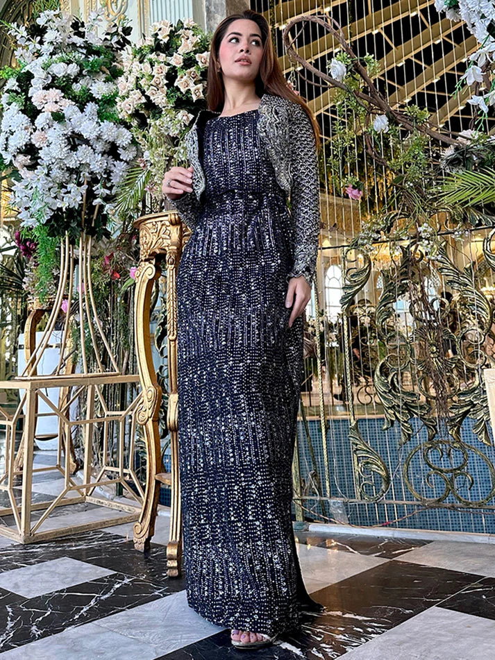 Epoque | Ciel Luxury Couture | Noir - Official Epoque - Agha Fabrics UK