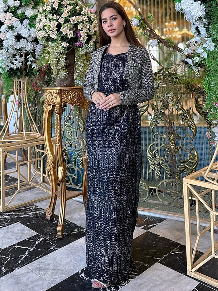 Epoque | Ciel Luxury Couture | Noir - Official Epoque - Agha Fabrics UK