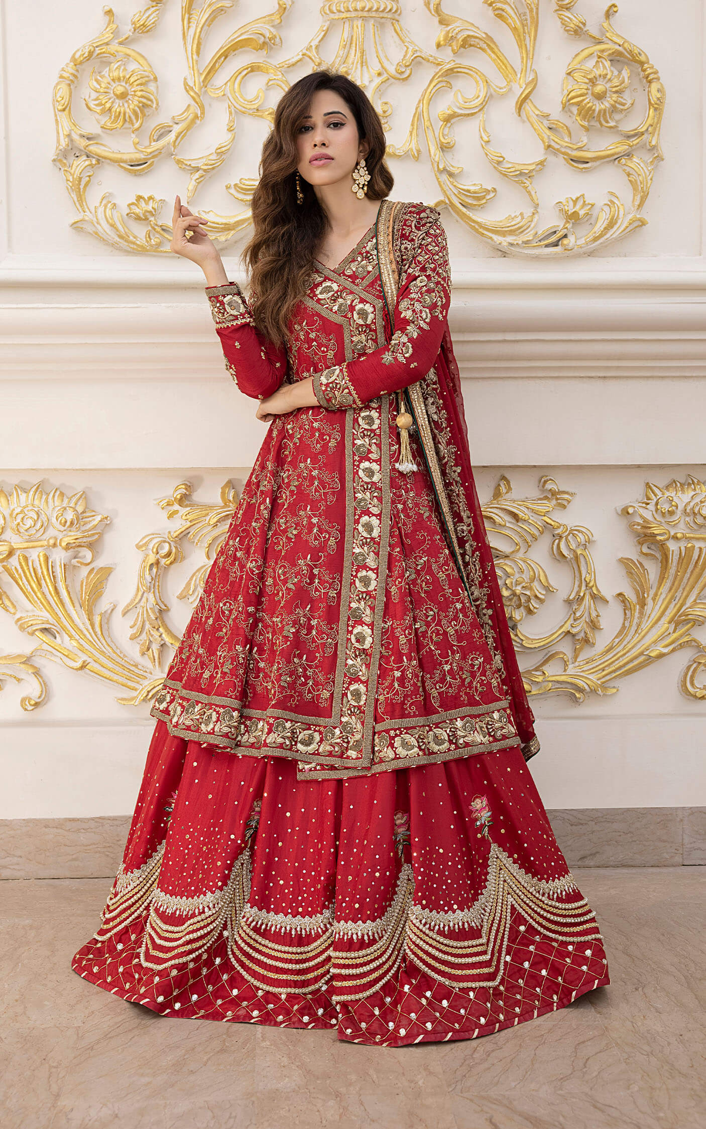 Asifa and Nabeel | Bridal Formals | Umrao - Official Asifa and Nabeel - Agha Fabrics UK