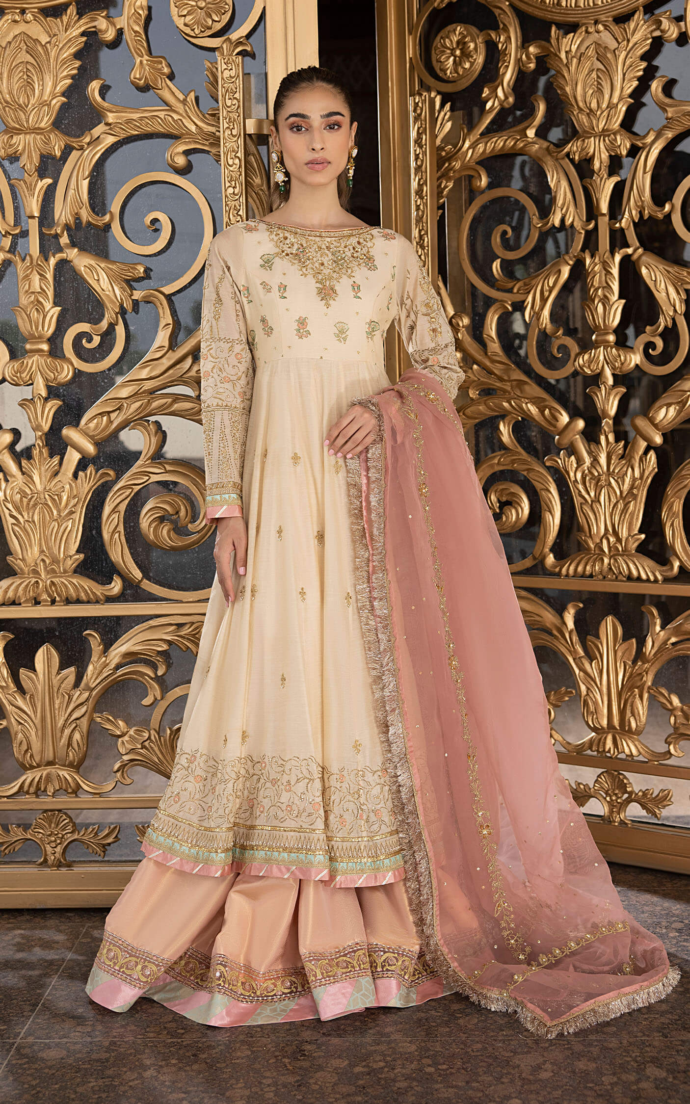 Asifa and Nabeel | Bridal Formals | Nayaab - Official Asifa and Nabeel - Agha Fabrics UK