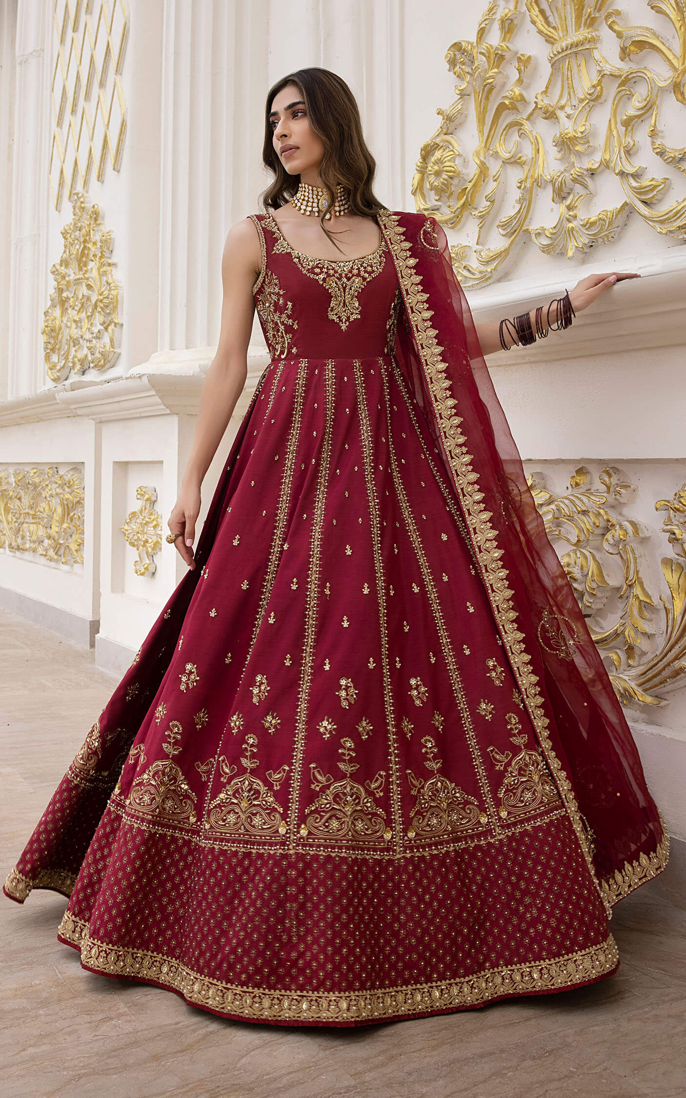 Asifa and Nabeel | Bridal Formals | Dastaan - Official Asifa and Nabeel - Agha Fabrics UK