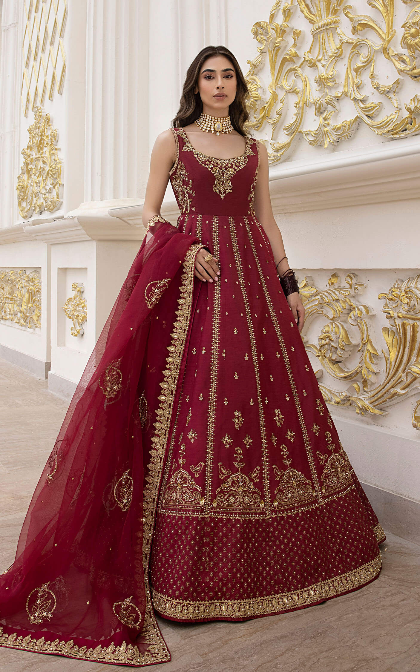 Asifa and Nabeel | Bridal Formals | Dastaan - Official Asifa and Nabeel - Agha Fabrics UK