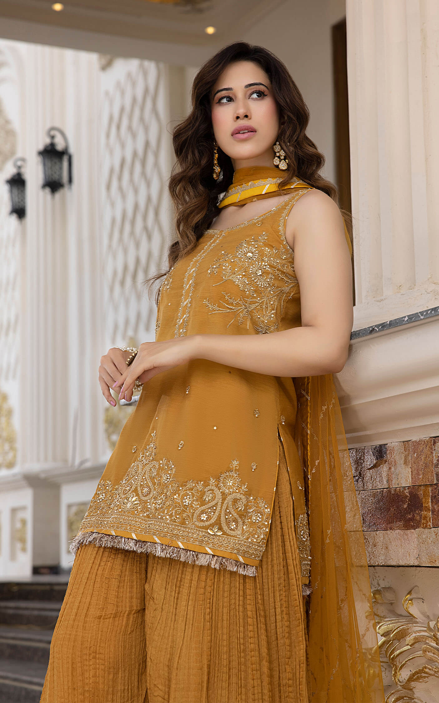 Asifa and Nabeel | Bridal Formals | Gulzar - Official Asifa and Nabeel - Agha Fabrics UK