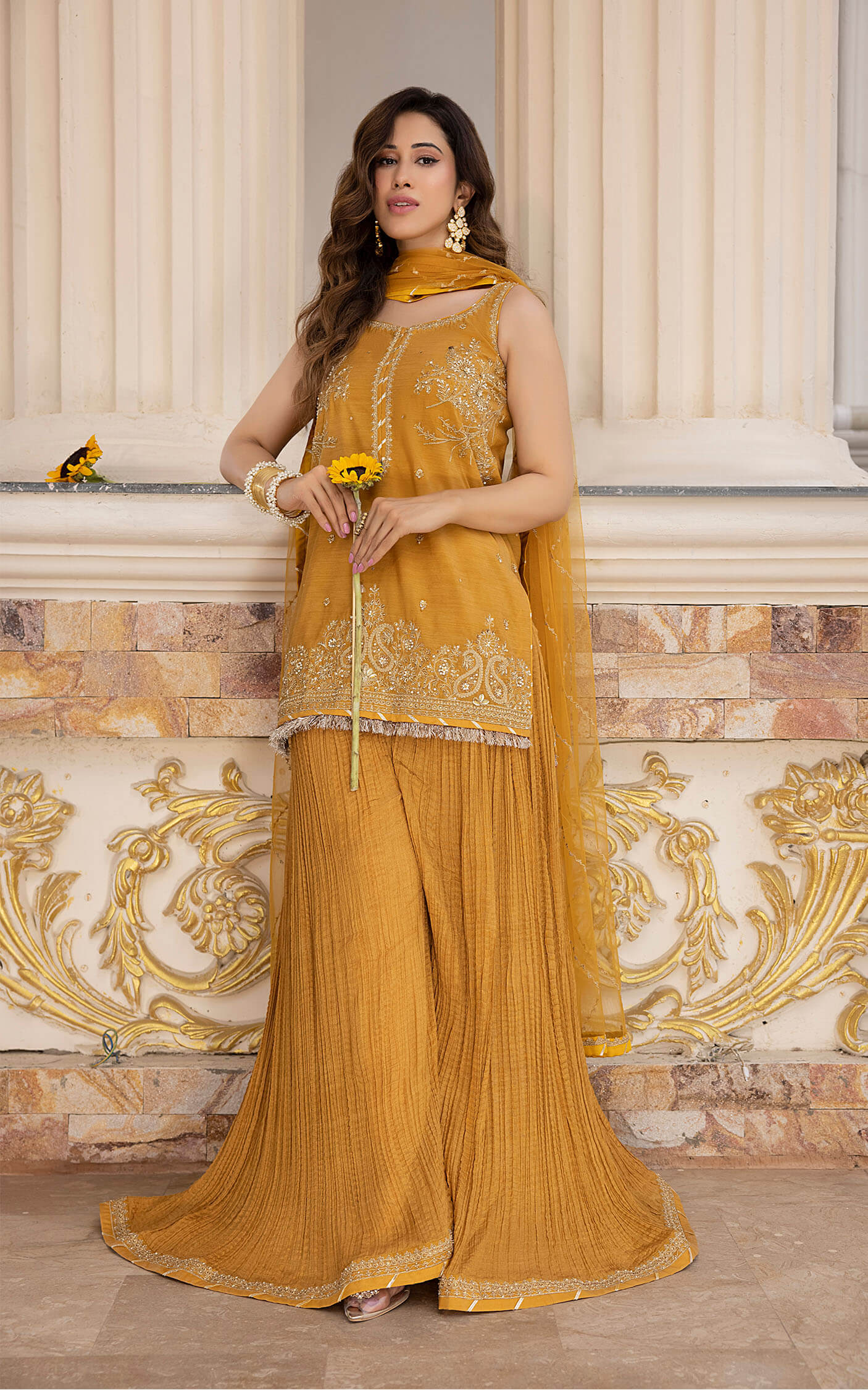 Asifa and Nabeel | Bridal Formals | Gulzar - Official Asifa and Nabeel - Agha Fabrics UK