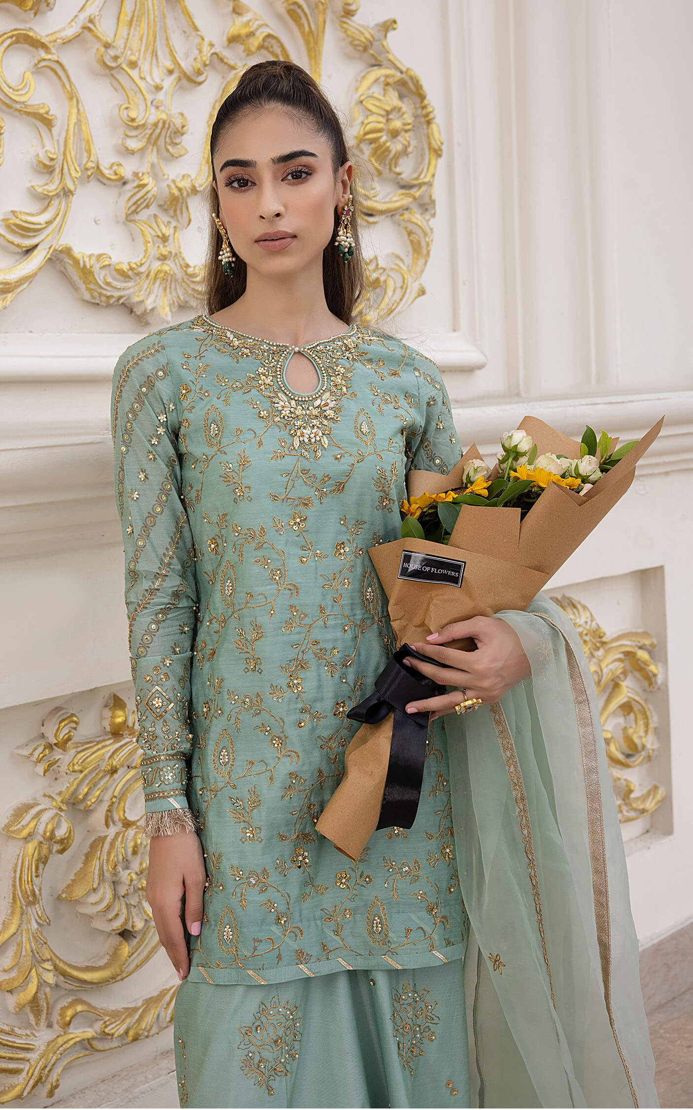 Asifa and Nabeel | Bridal Formals | Tarah - Official Asifa and Nabeel - Agha Fabrics UK