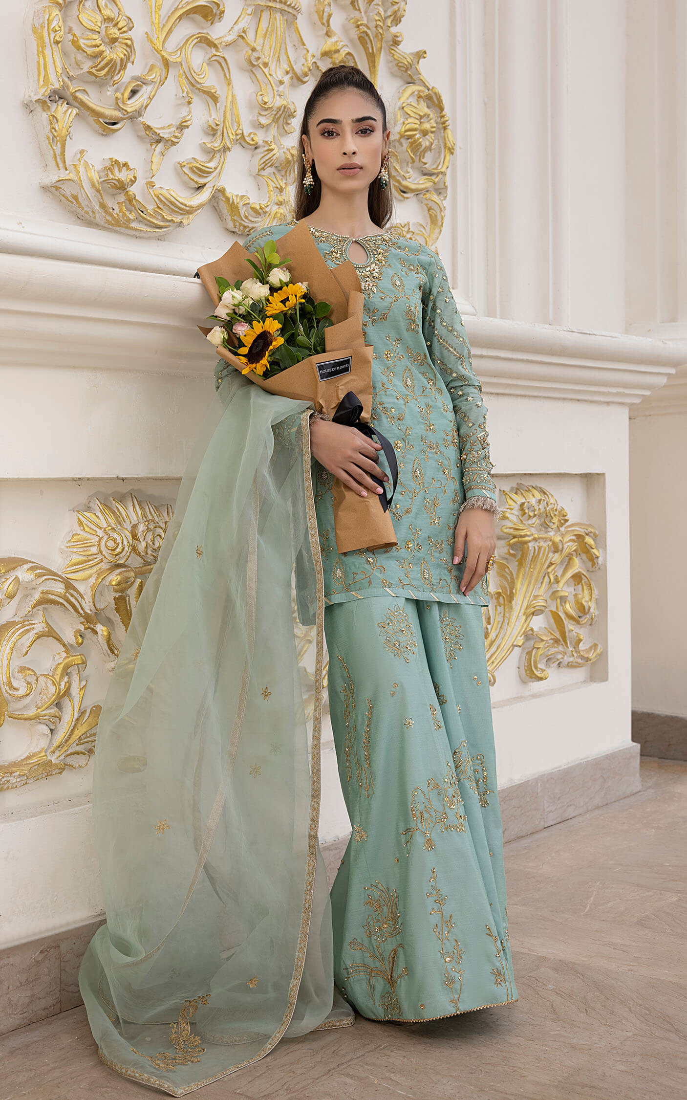 Asifa and Nabeel | Bridal Formals | Tarah - Official Asifa and Nabeel - Agha Fabrics UK