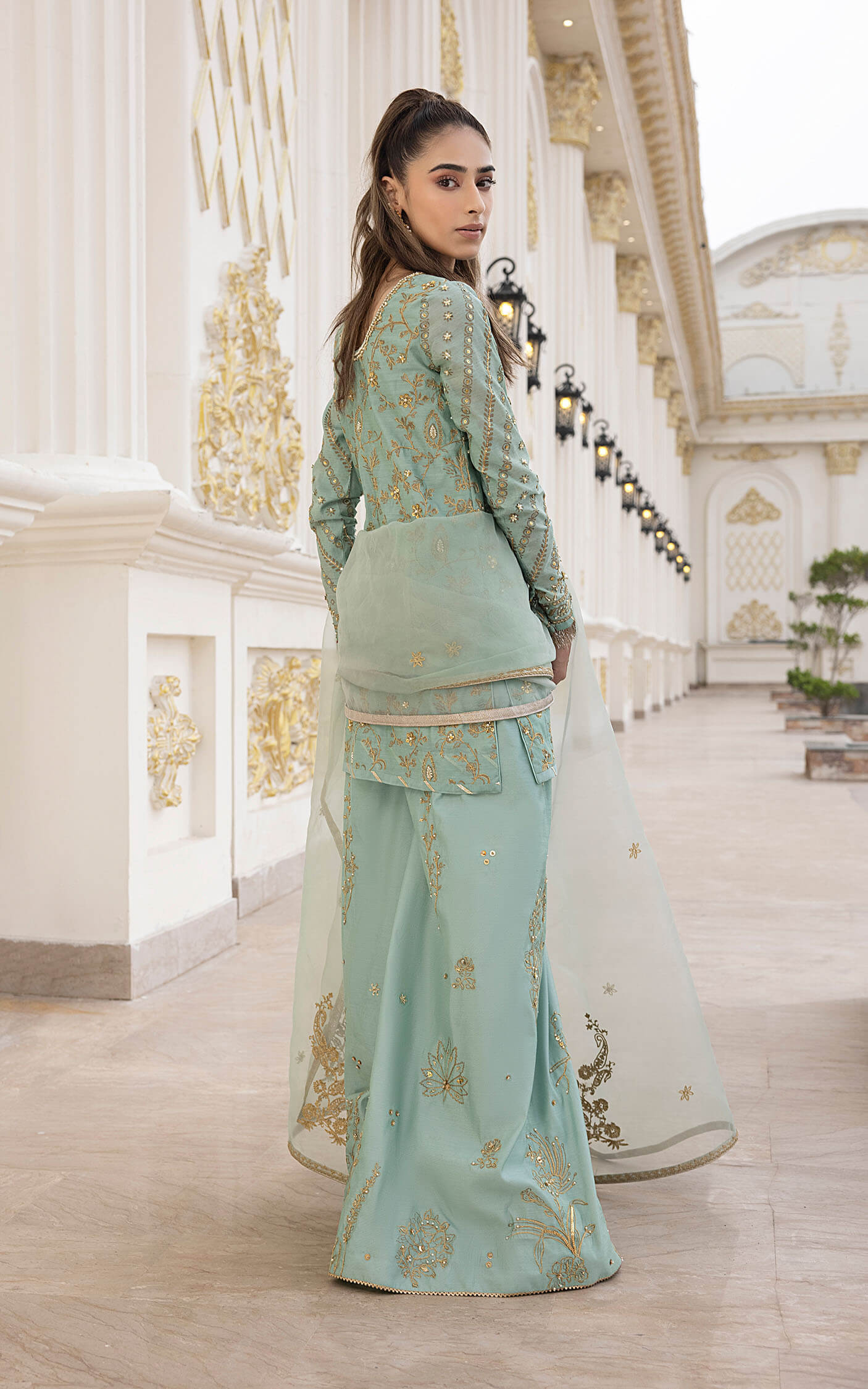 Asifa and Nabeel | Bridal Formals | Tarah - Official Asifa and Nabeel - Agha Fabrics UK