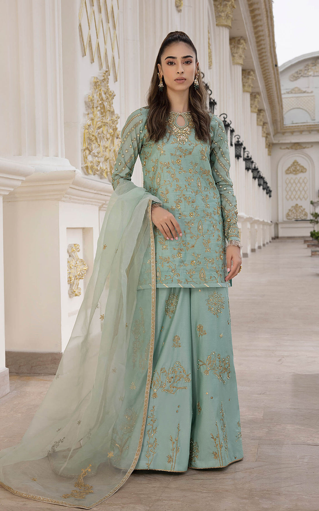Asifa and Nabeel | Bridal Formals | Tarah - Official Asifa and Nabeel - Agha Fabrics UK