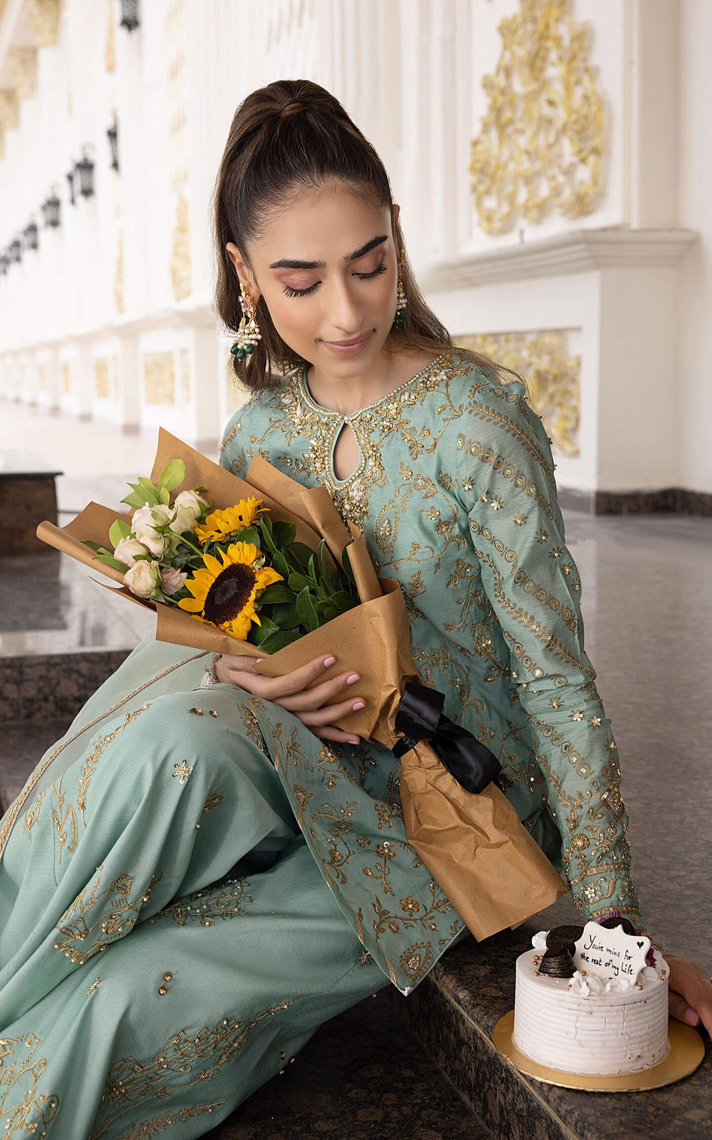 Asifa and Nabeel | Bridal Formals | Tarah - Official Asifa and Nabeel - Agha Fabrics UK