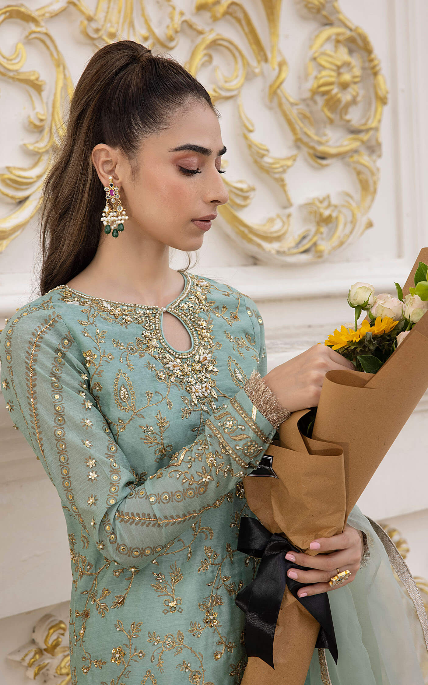 Asifa and Nabeel | Bridal Formals | Tarah - Official Asifa and Nabeel - Agha Fabrics UK