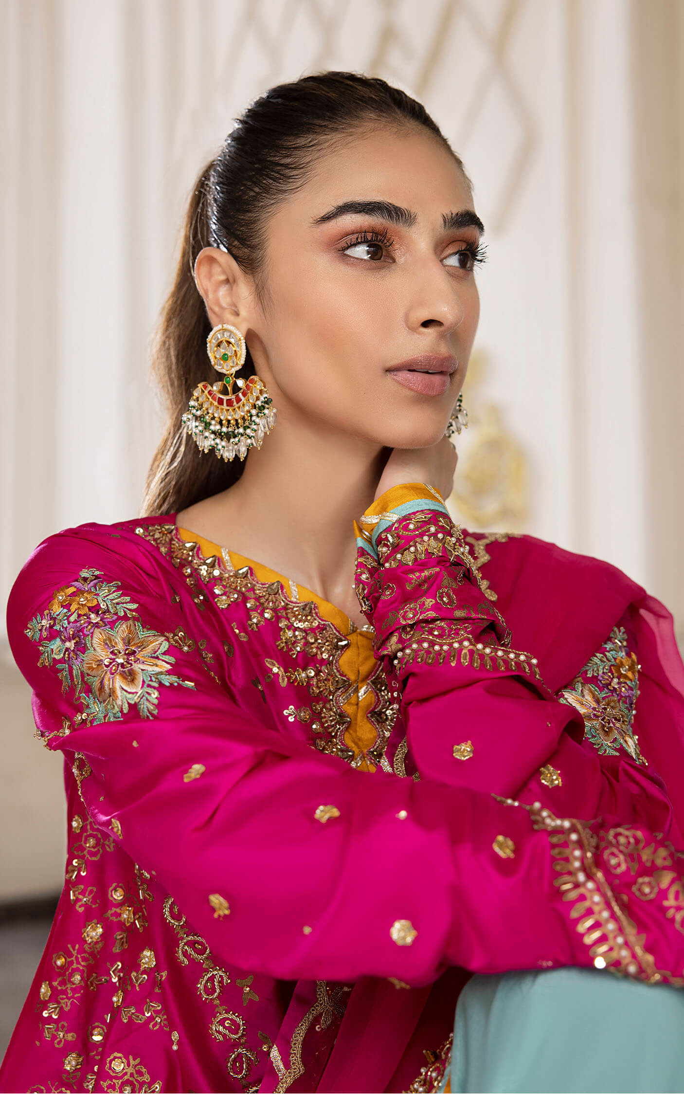 Asifa and Nabeel | Bridal Formals | Rang - Official Asifa and Nabeel - Agha Fabrics UK