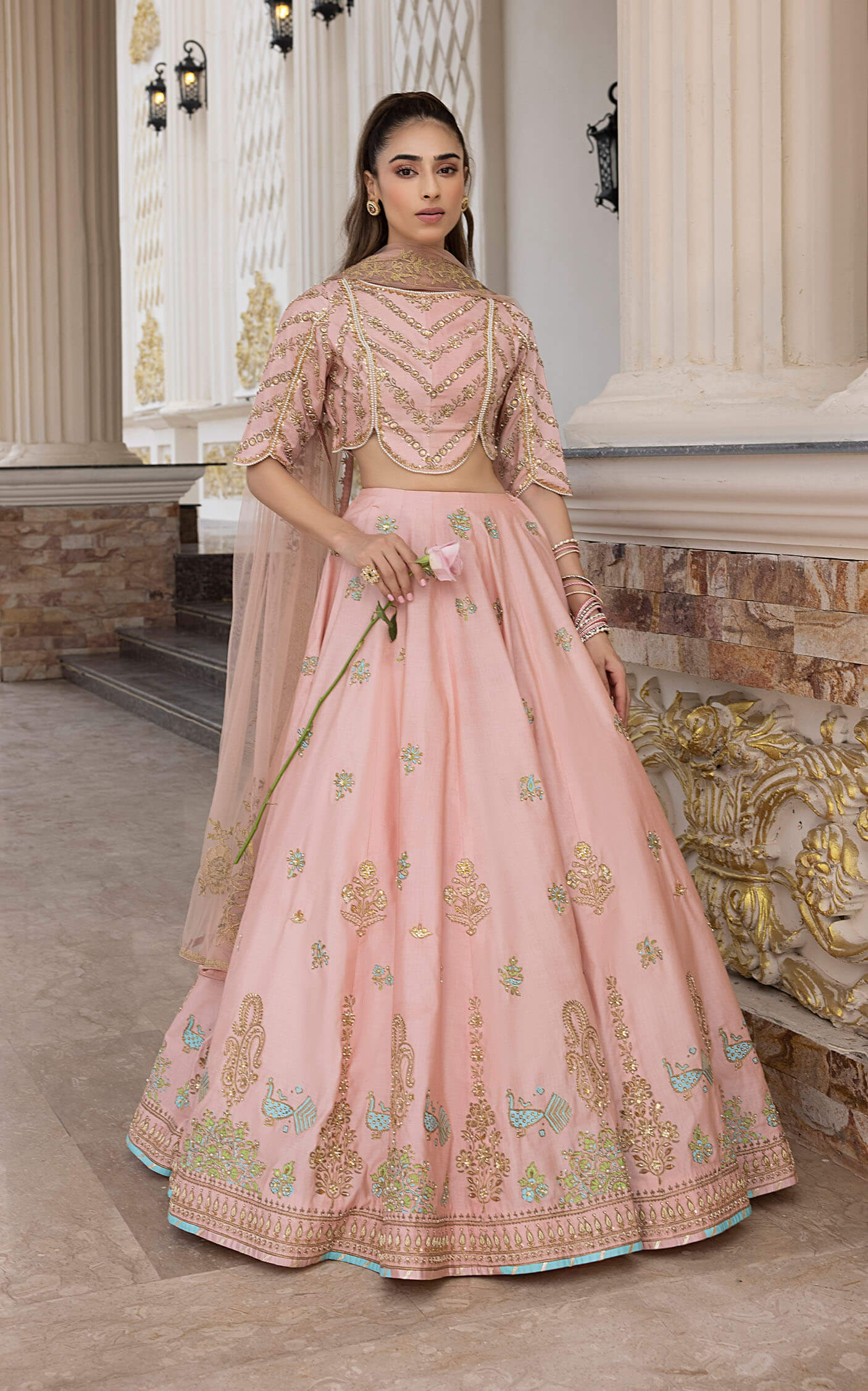 Asifa and Nabeel | Bridal Formals | Khuwab - Official Asifa and Nabeel - Agha Fabrics UK