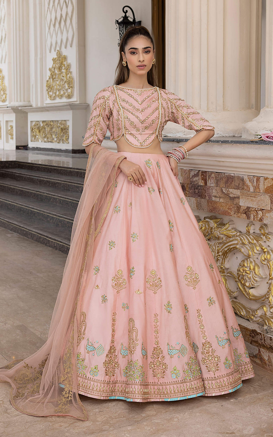 Asifa and Nabeel | Bridal Formals | Khuwab - Official Asifa and Nabeel - Agha Fabrics UK