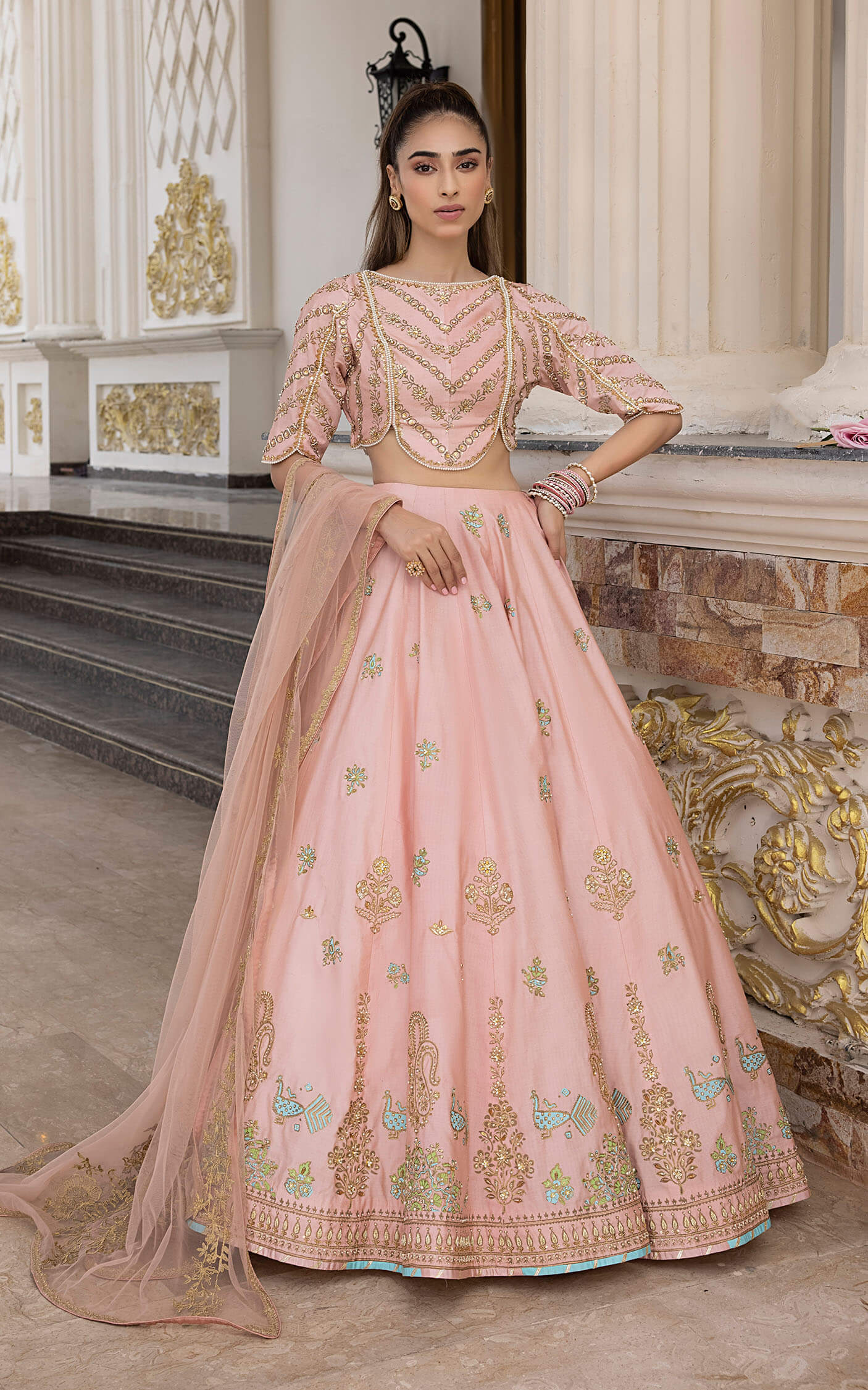 Asifa and Nabeel | Bridal Formals | Khuwab - Official Asifa and Nabeel - Agha Fabrics UK