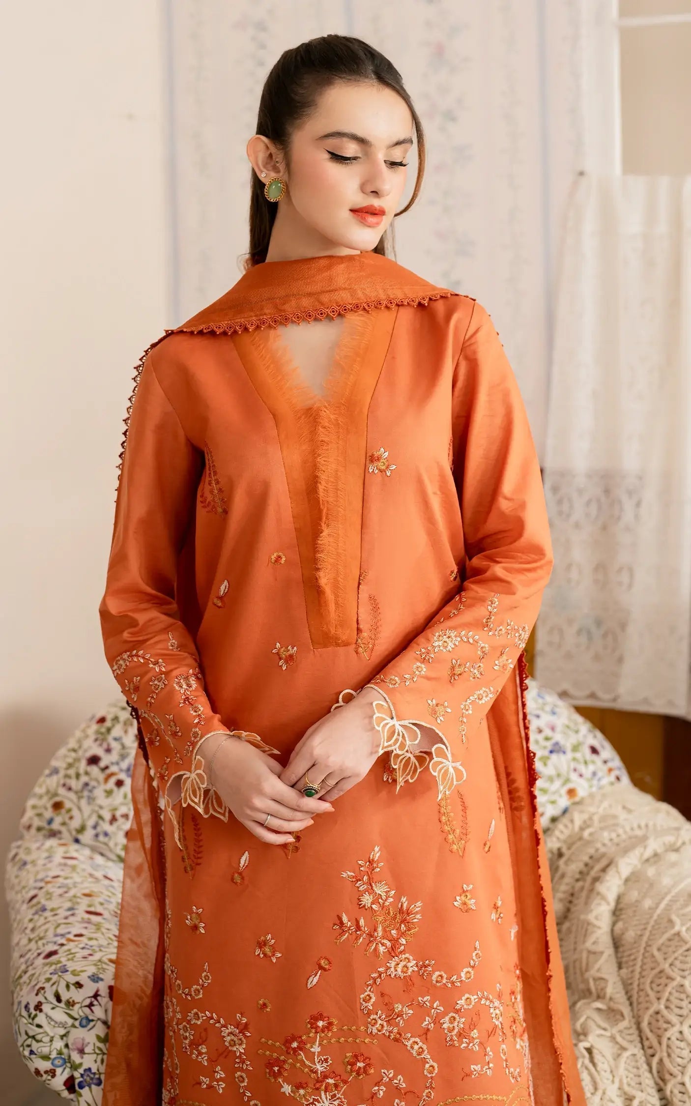 Asifa and Nabeel | Meraki Vintage 25 | Nargis (MVL25-19) -  Asifa and Nabeel Ladies Clothes - Original Designer Dress - House of Maryam