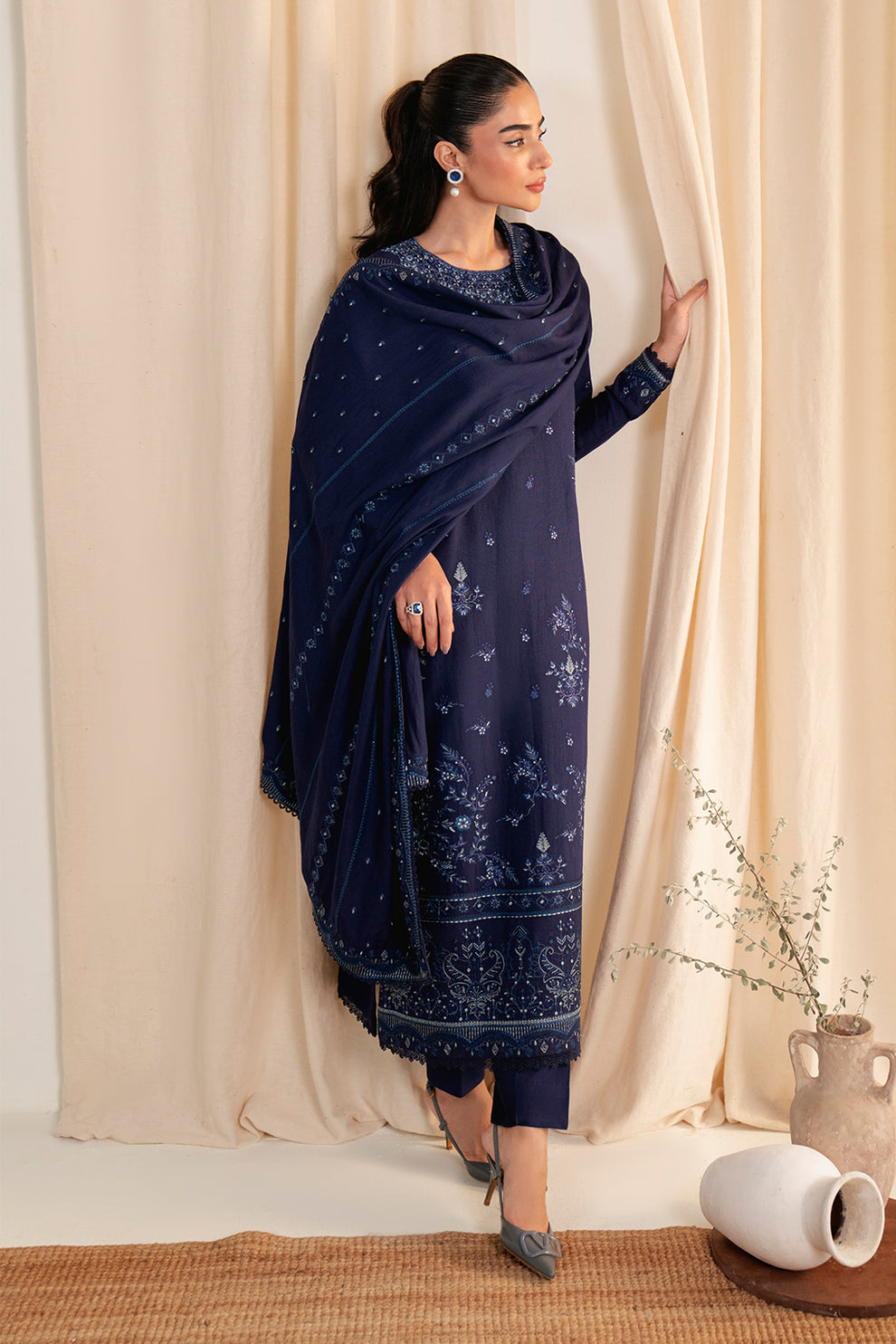 Neeshay | Fall Pret 24 | Sapphire Blue