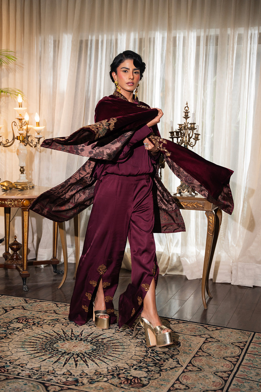Nilofer Shahid | Aatish the Fire Within | Shiddat (3pc) Aatish The Fire within