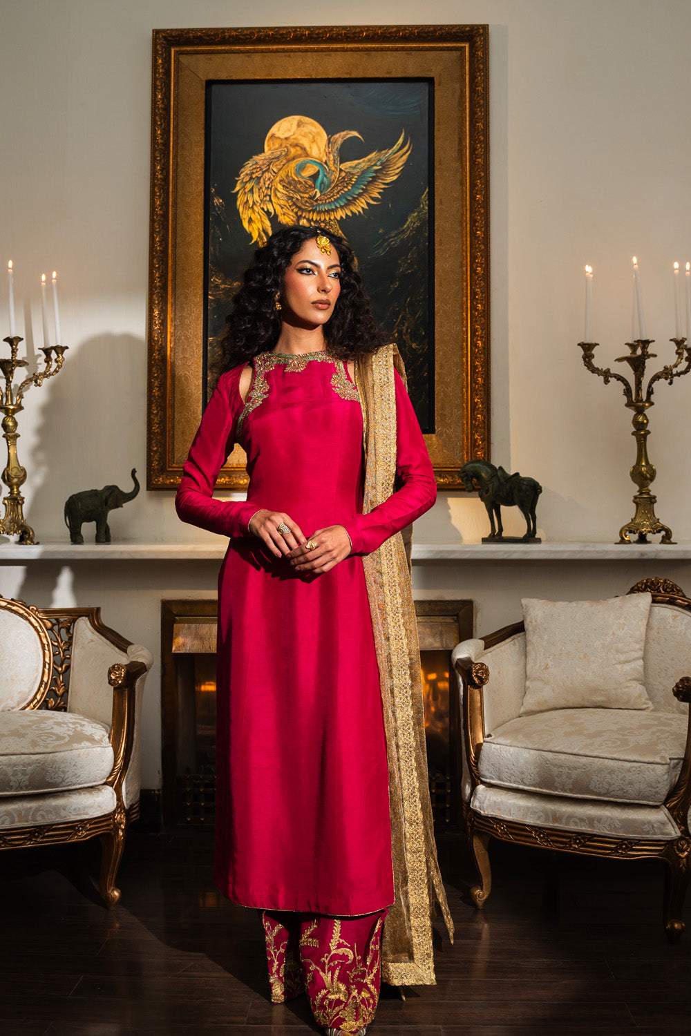 Nilofer Shahid | Aatish the Fire Within | Ulfat (3pc) Aatish The Fire within