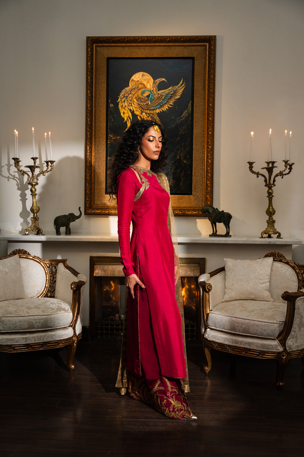 Nilofer Shahid | Aatish the Fire Within | Ulfat (3pc) Aatish The Fire within