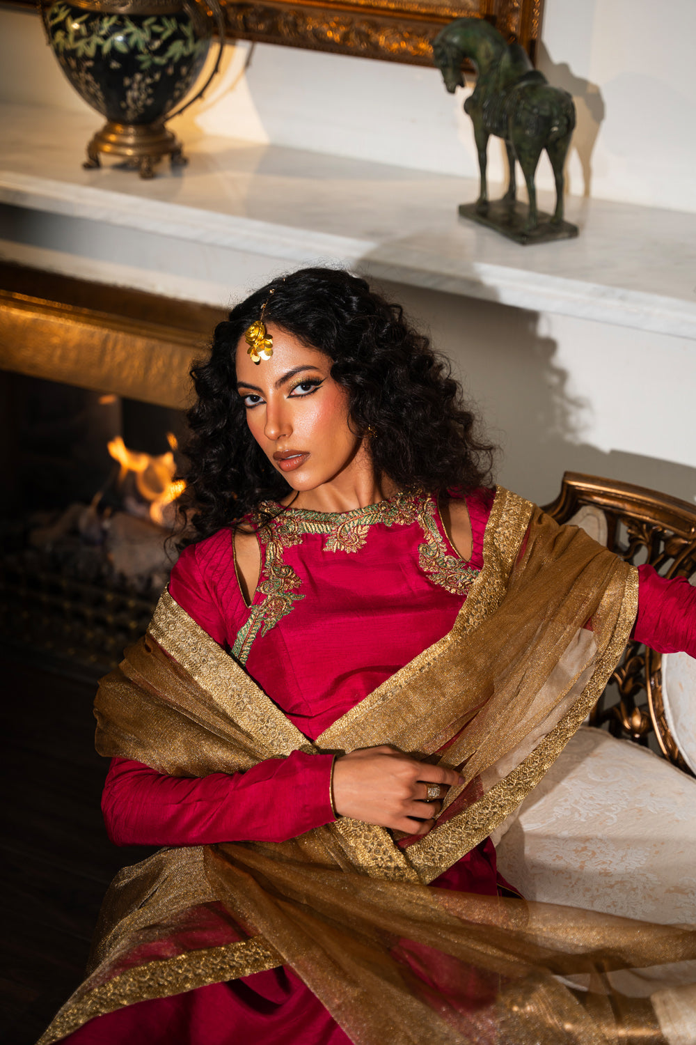 Nilofer Shahid | Aatish the Fire Within | Ulfat (3pc) Aatish The Fire within