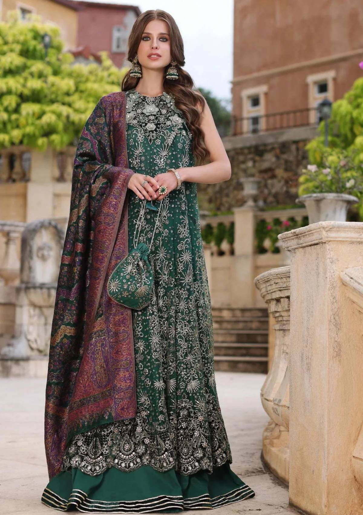 Formal Collection - Noor By Saadia Asad - Kaani - Wedding - NSK#1 - Official Noor by Saadia Asad - Agha Fabrics UK