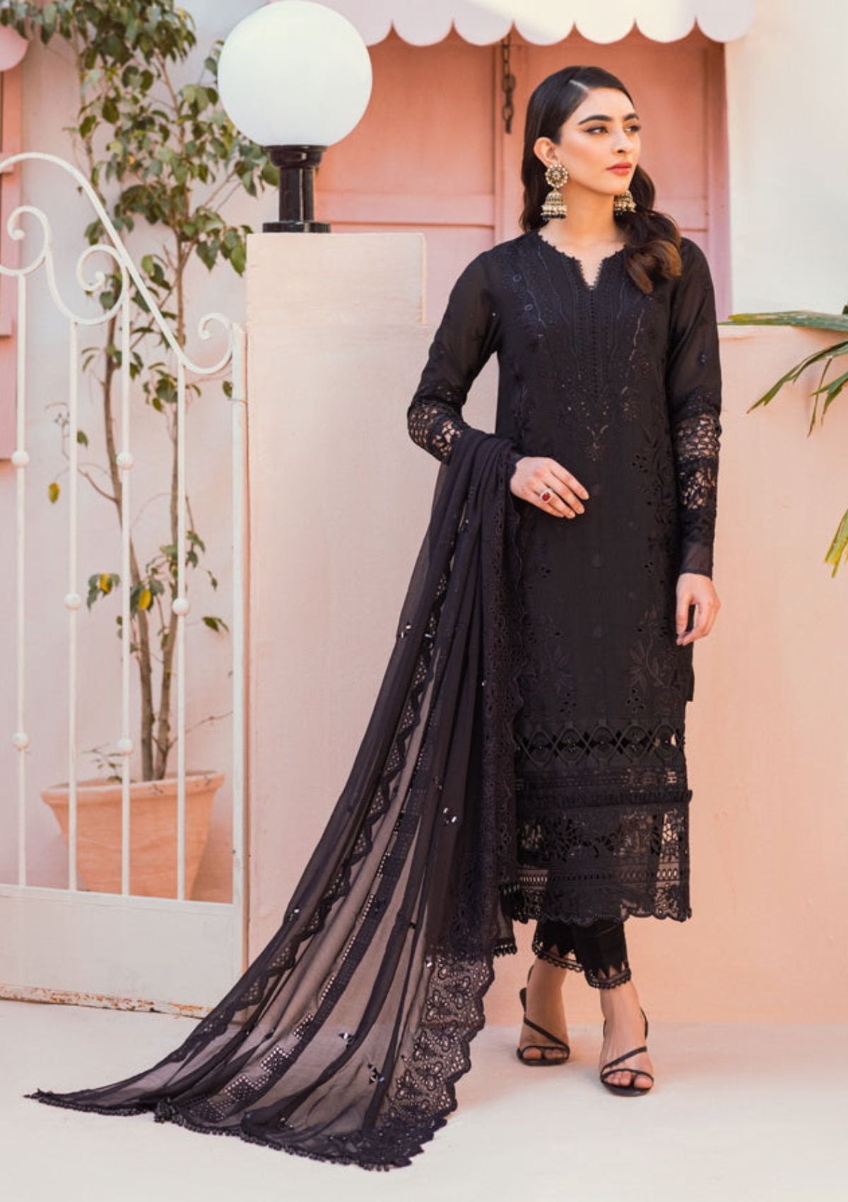 Lawn Collection - Nureh - Exclusive - Swiss - NS#86 - Official Nureh - Agha Fabrics UK