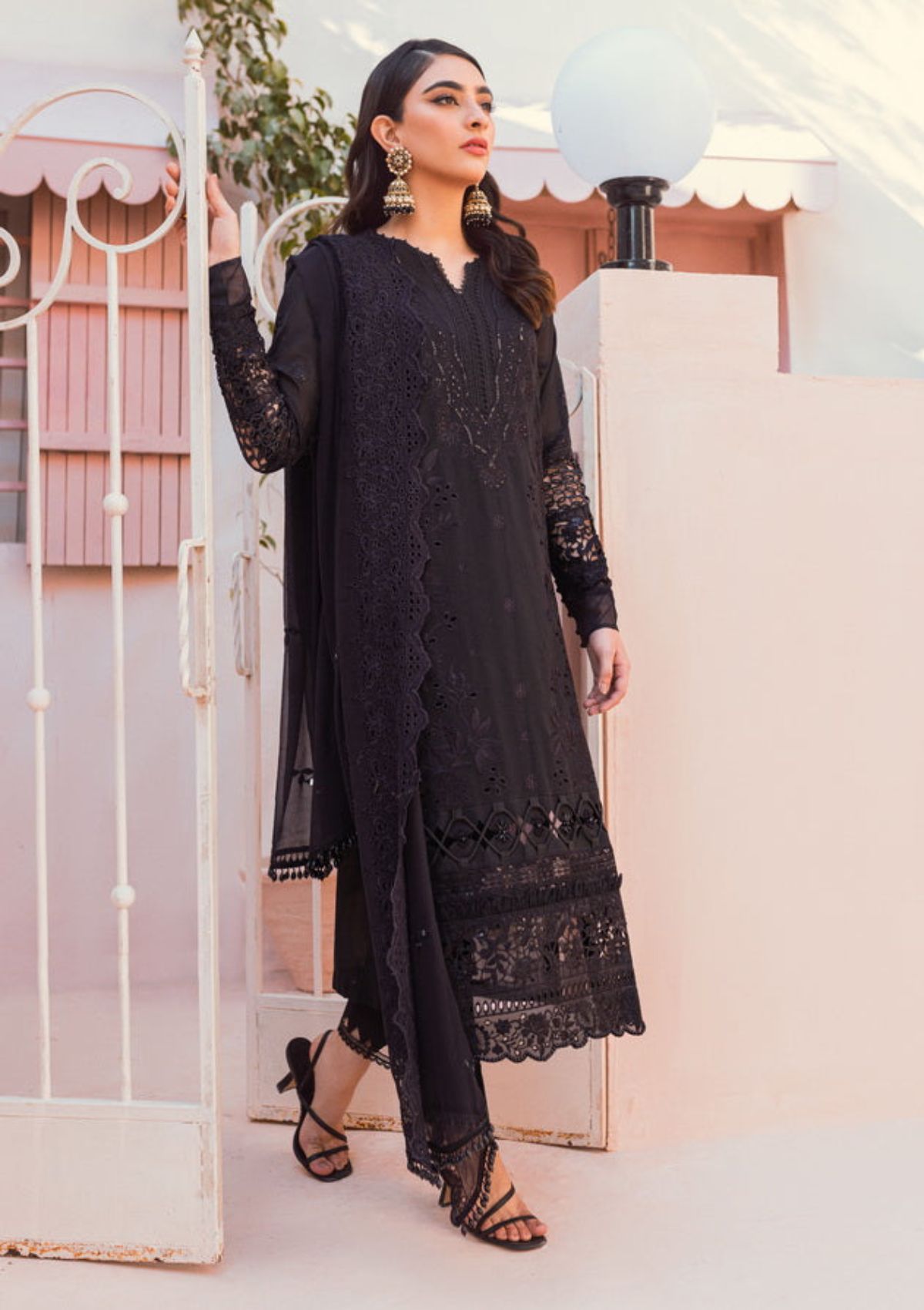 Lawn Collection - Nureh - Exclusive - Swiss - NS#86 - Official Nureh - Agha Fabrics UK