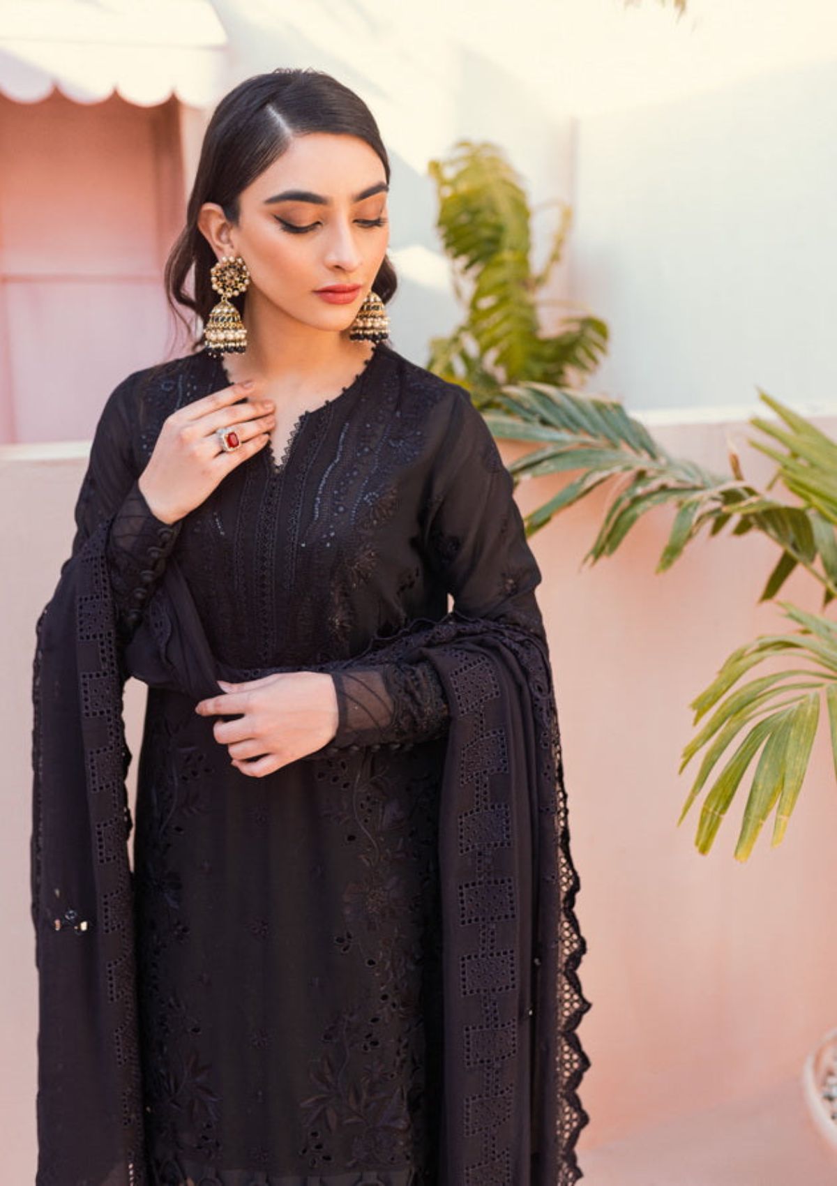 Lawn Collection - Nureh - Exclusive - Swiss - NS#86 - Official Nureh - Agha Fabrics UK