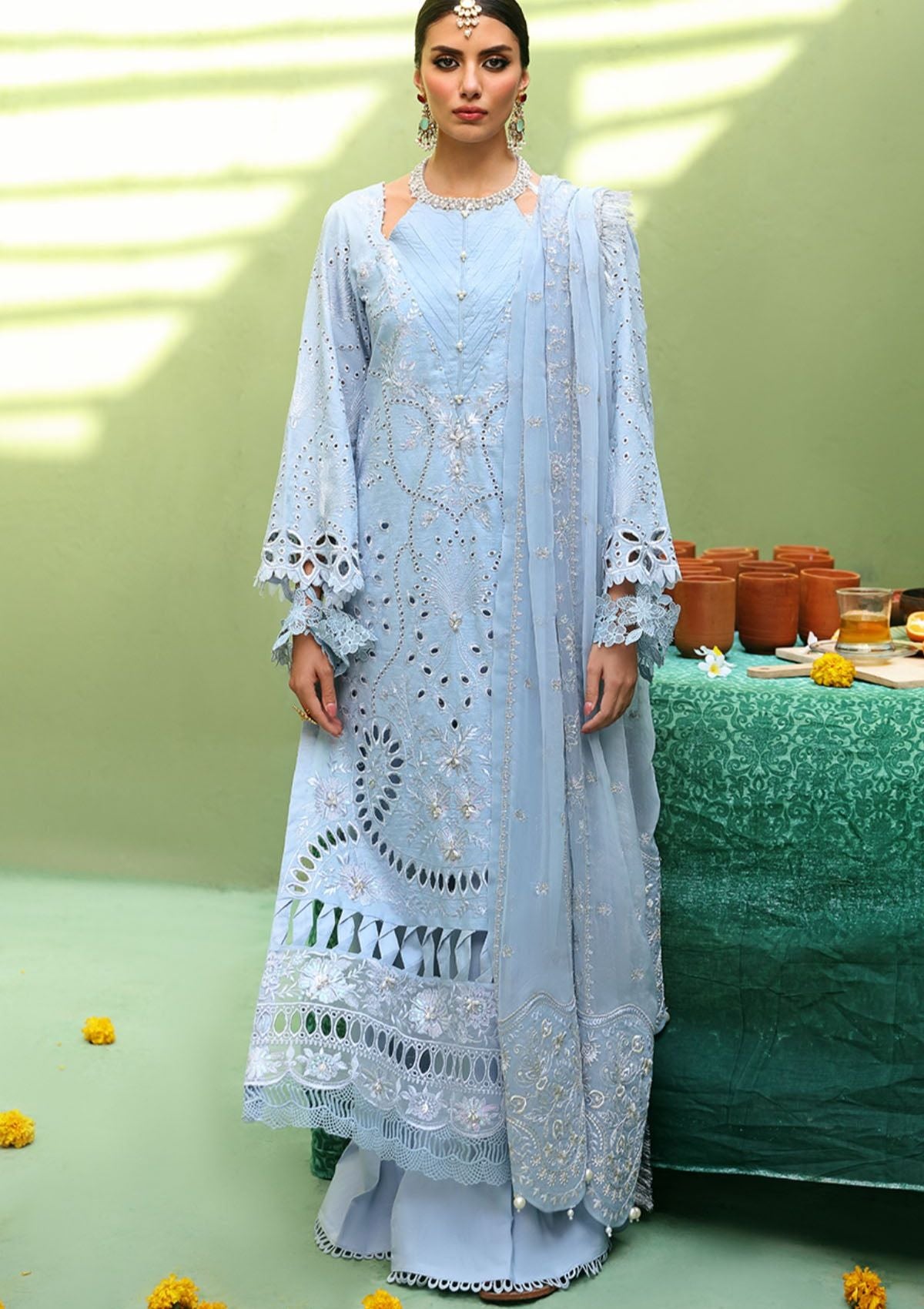 Lawn Collection - Nureh - Mehmaan Nawazi - Eid - NDS#97 - Official Nureh - Agha Fabrics UK