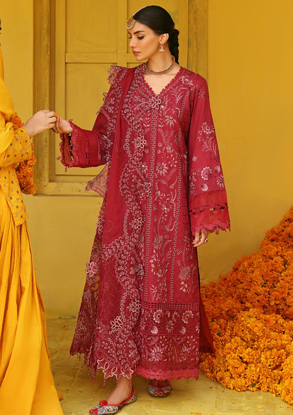 Lawn Collection - Nureh - Mehmaan Nawazi - Eid - NDS#92 - Official Nureh - Agha Fabrics UK