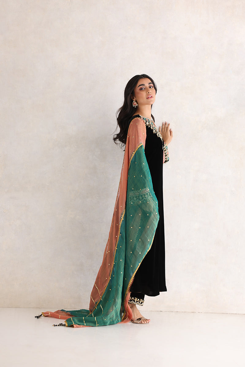 Sana Abbas | Velvet Formals | NURGUL - Official Sana Abbas - Agha Fabrics UK