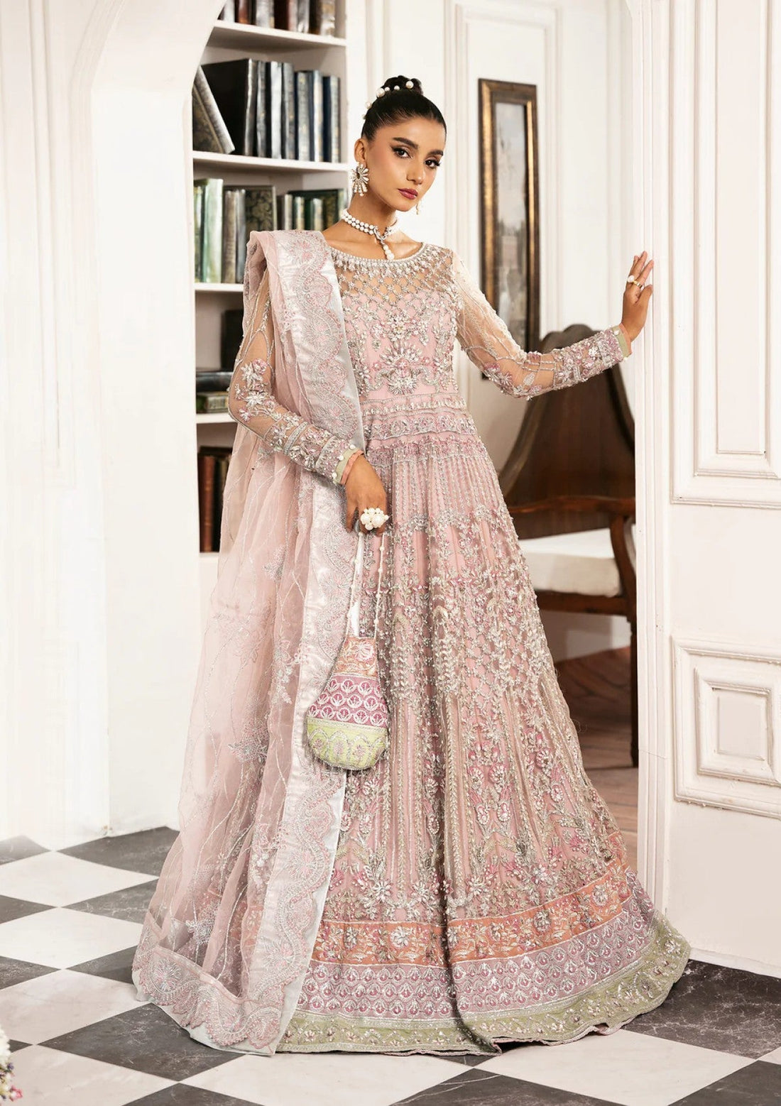 Formal Collection - Inayat - Luxury Wedding - ILW24#05 - ROSABELLE - Official Inayat - Agha Fabrics UK