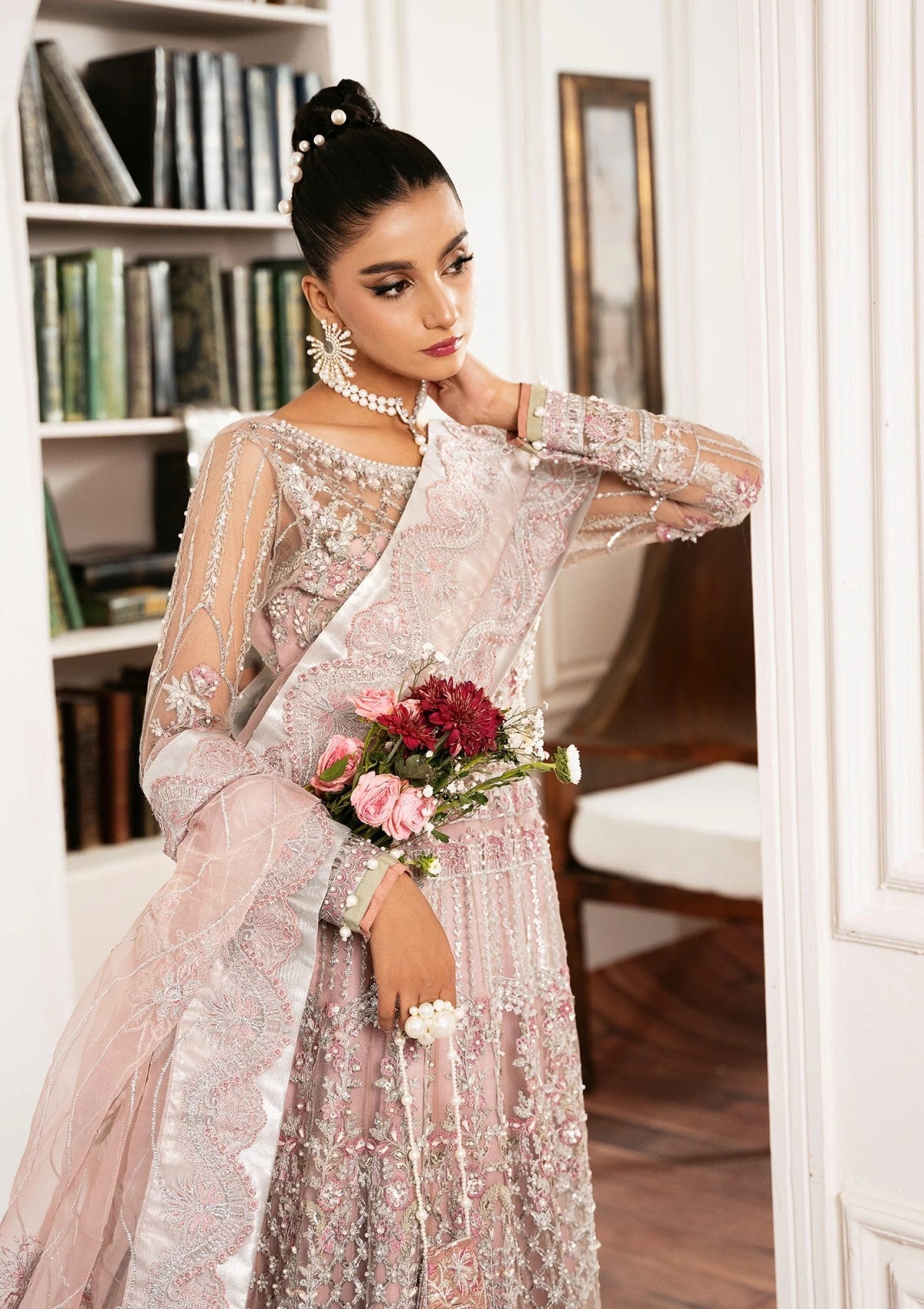 Formal Collection - Inayat - Luxury Wedding - ILW24#05 - ROSABELLE - Official Inayat - Agha Fabrics UK