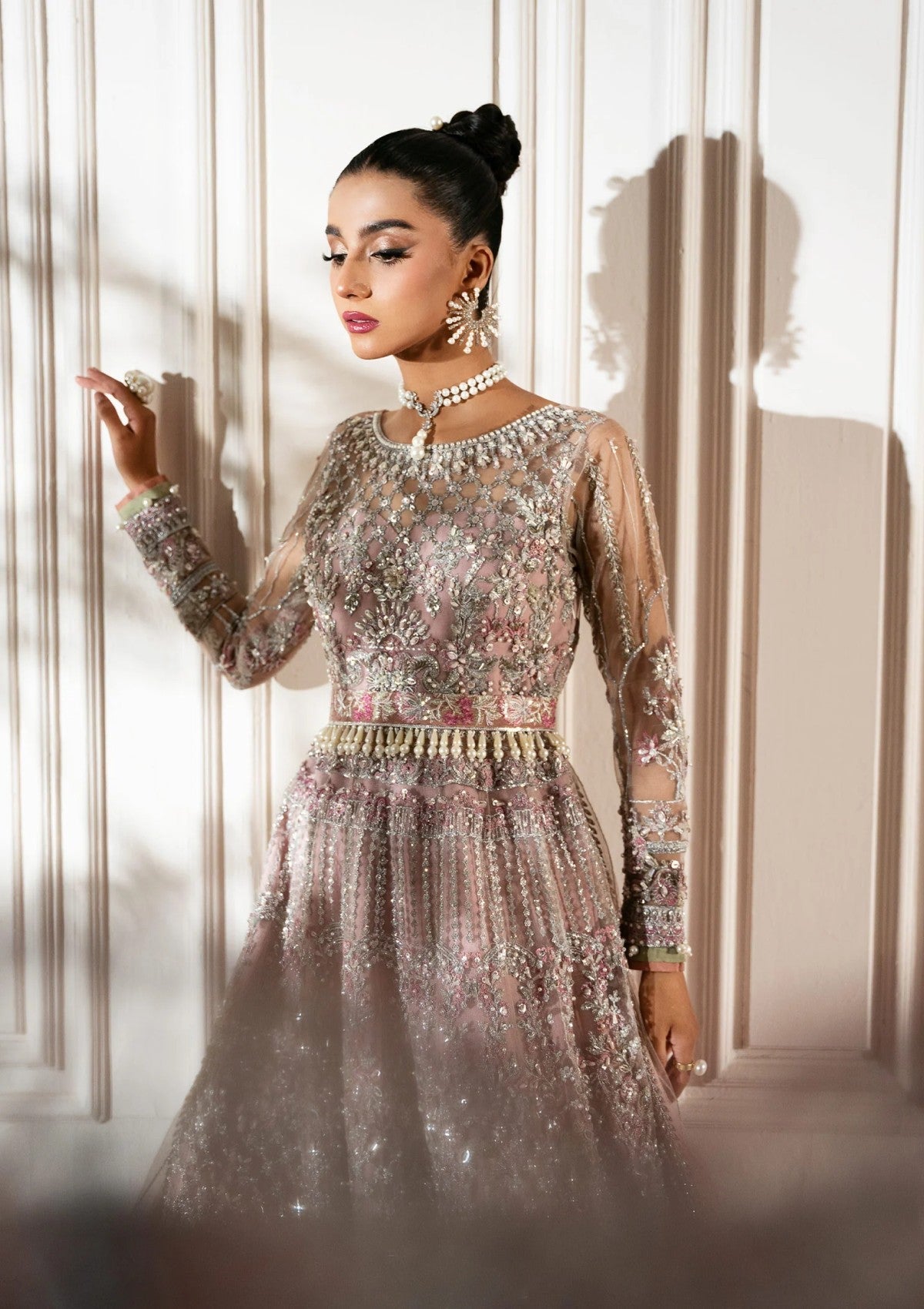 Formal Collection - Inayat - Luxury Wedding - ILW24#05 - ROSABELLE - Official Inayat - Agha Fabrics UK
