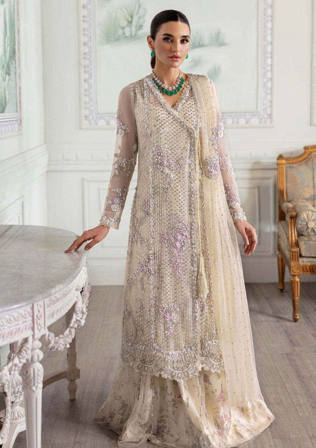 Formal Collection - Crimson - Crimson x Saira Shakira - Wedding 24 - A Swarovski Affair - Official Crimson - Agha Fabrics UK