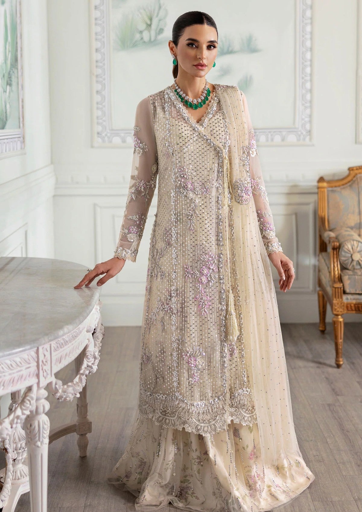 Formal Collection - Crimson - Crimson x Saira Shakira - Wedding 24 - A Swarovski Affair - Official Crimson - Agha Fabrics UK