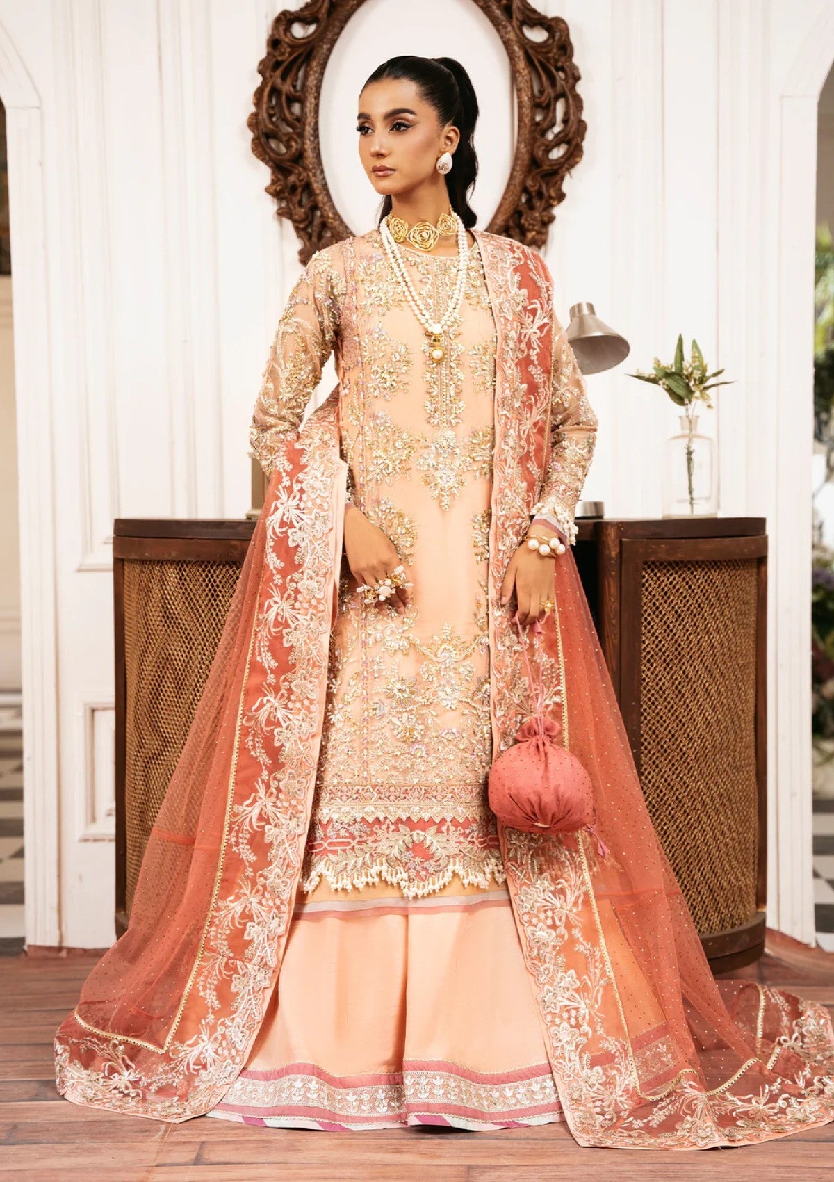 Formal Collection - Inayat - Luxury Wedding - ILW24#03 - SUN KISSED - Official Inayat - Agha Fabrics UK