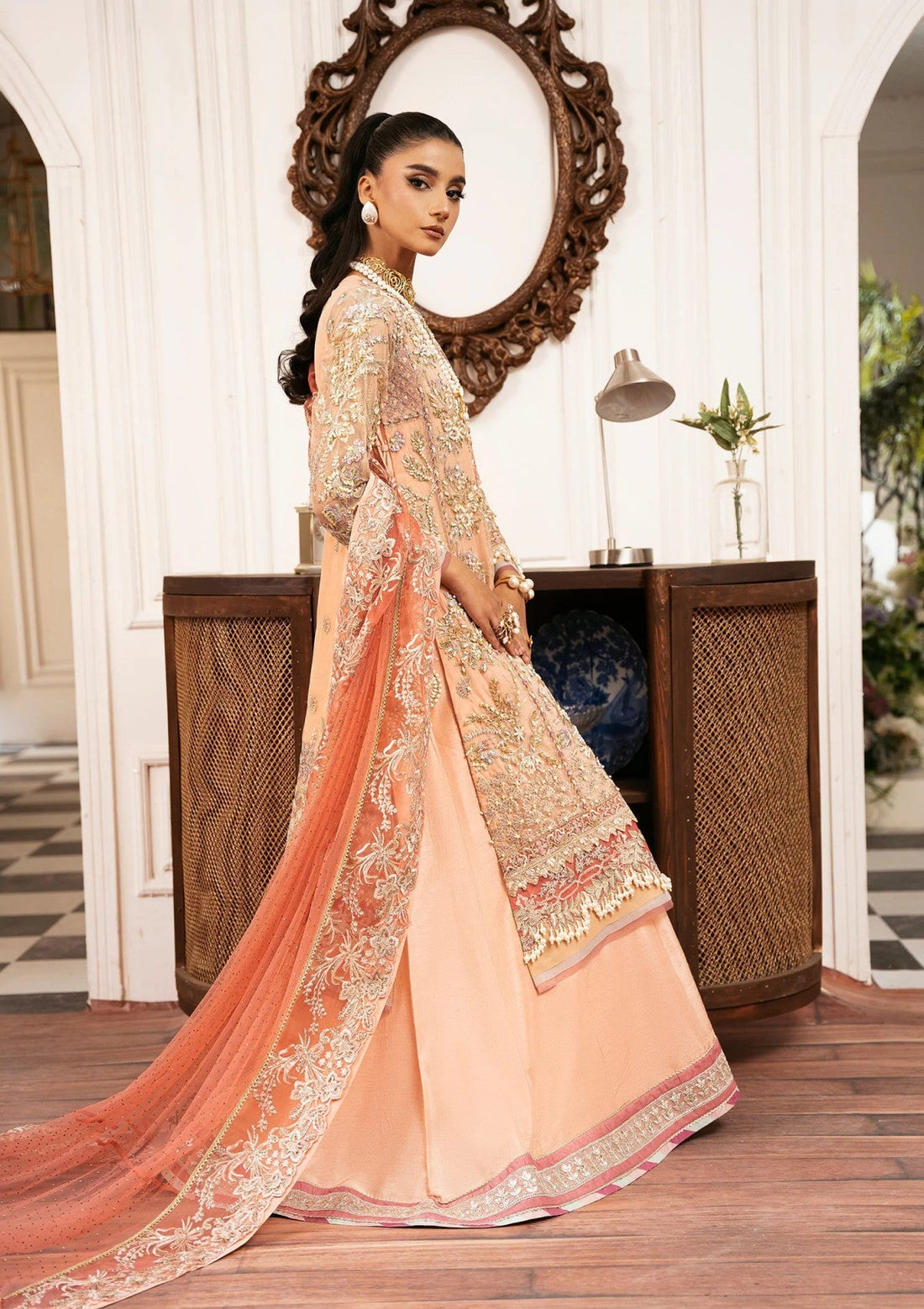 Formal Collection - Inayat - Luxury Wedding - ILW24#03 - SUN KISSED - Official Inayat - Agha Fabrics UK