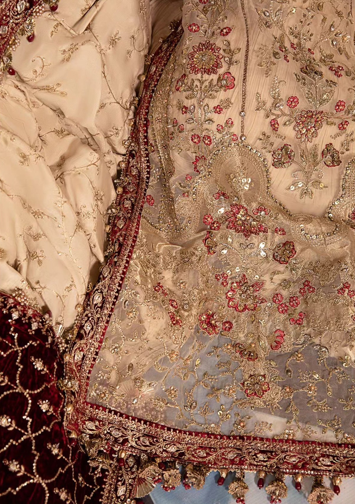 Formal Collection - Maria B - Mbroidered - Wedding Edition 24 - MWE#05 - Official Maria B - Agha Fabrics UK