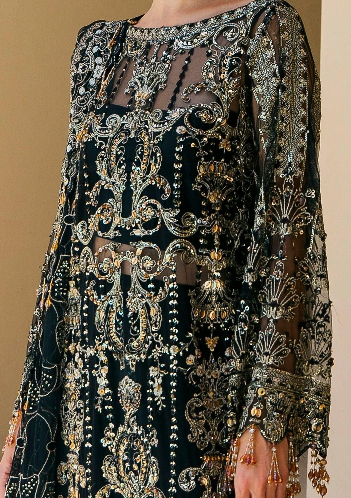 Formal Collection - Elaf - Evara - Wedding - EEB#06 - ZAFIR - Official Elaf Premium - Agha Fabrics UK