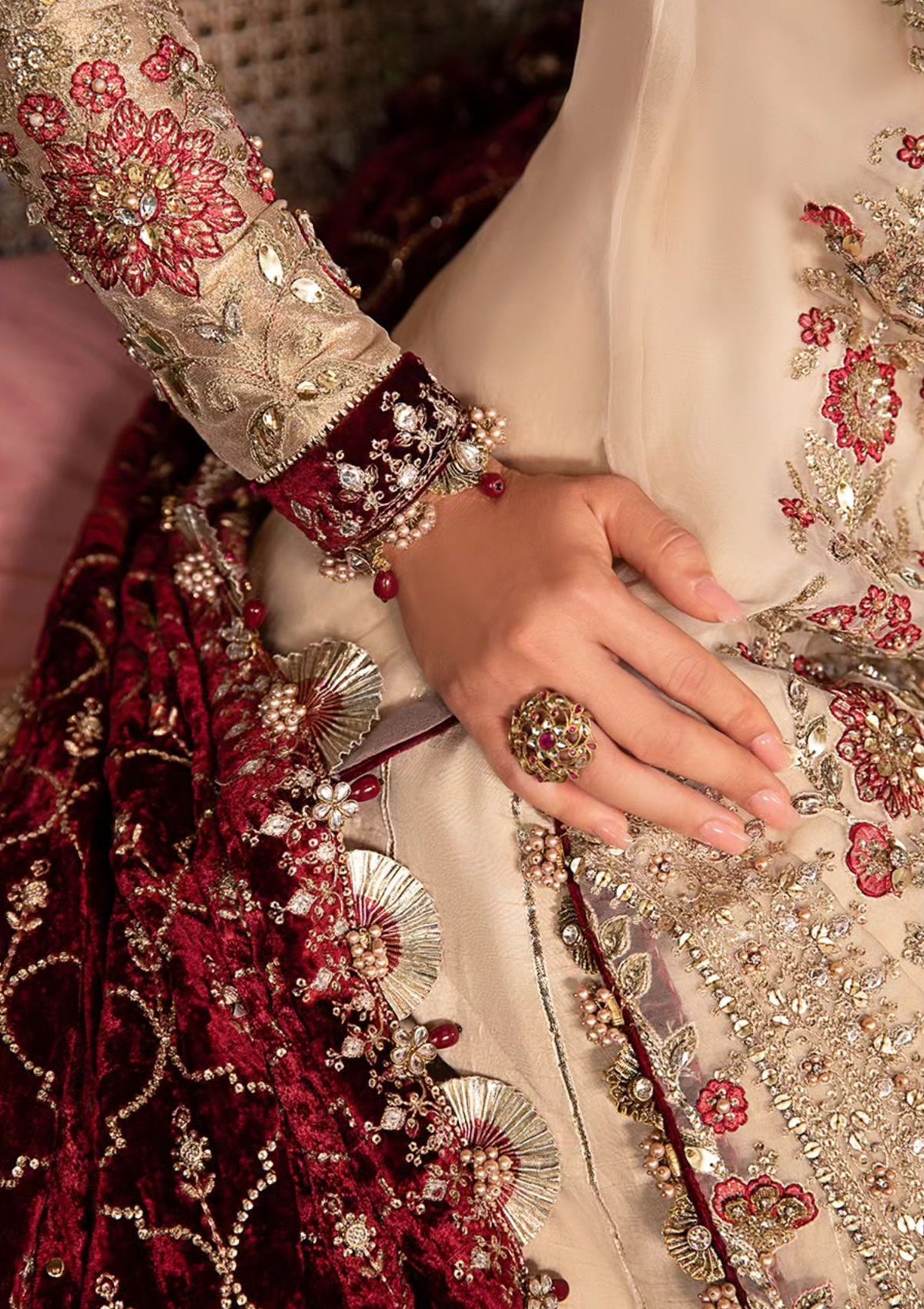 Formal Collection - Maria B - Mbroidered - Wedding Edition 24 - MWE#05 - Official Maria B - Agha Fabrics UK