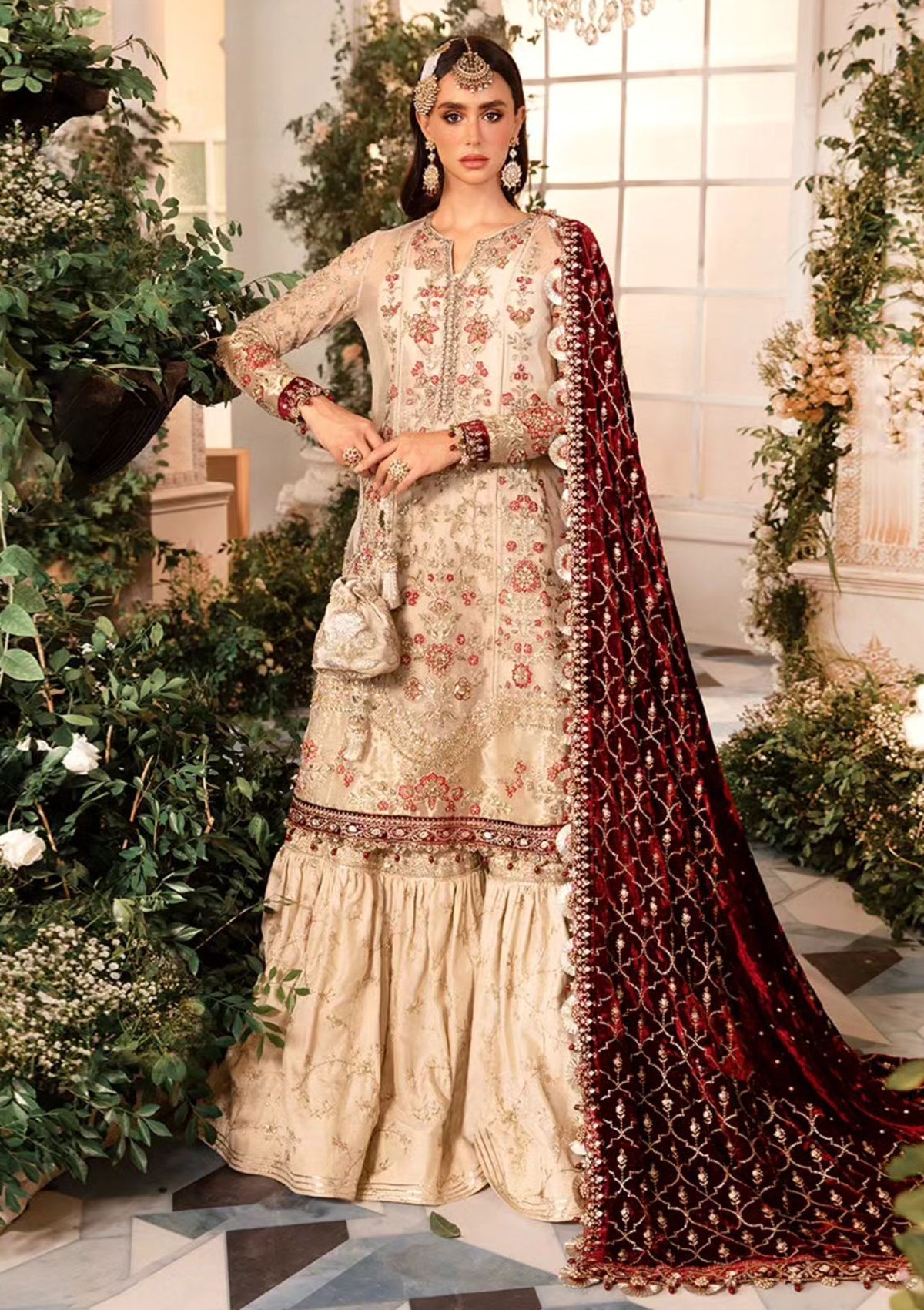 Formal Collection - Maria B - Mbroidered - Wedding Edition 24 - MWE#05 - Official Maria B - Agha Fabrics UK