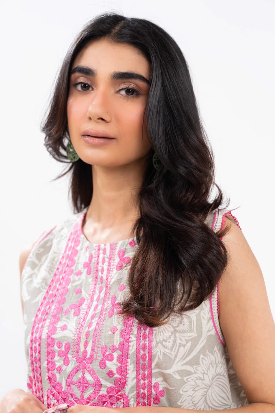 Winter Collection - Al Karam - Unstitched 24 - FW-60-24-L GREY - Official Al Karam - Agha Fabrics UK