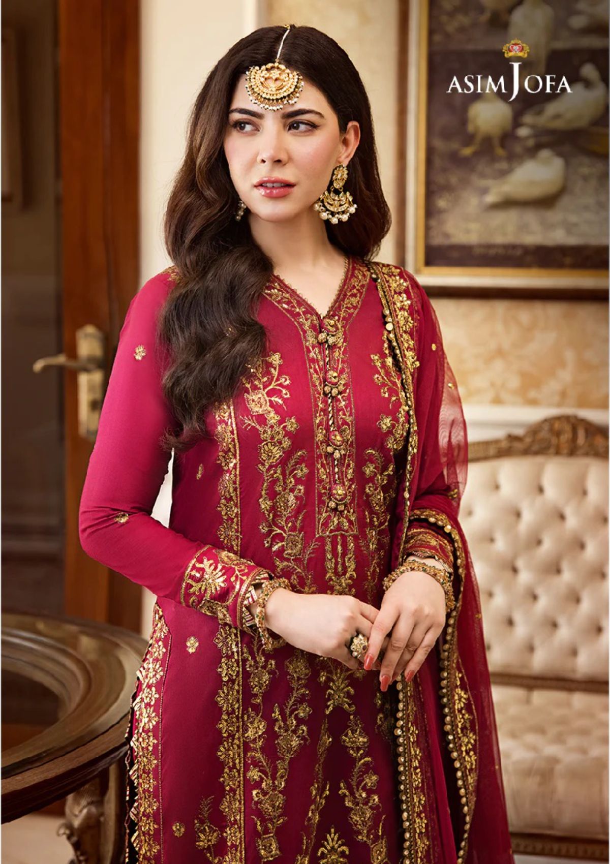 Formal Collection - Asim Jofa - Zari Sitara - AJZS#24 - Official Asim Jofa - Agha Fabrics UK