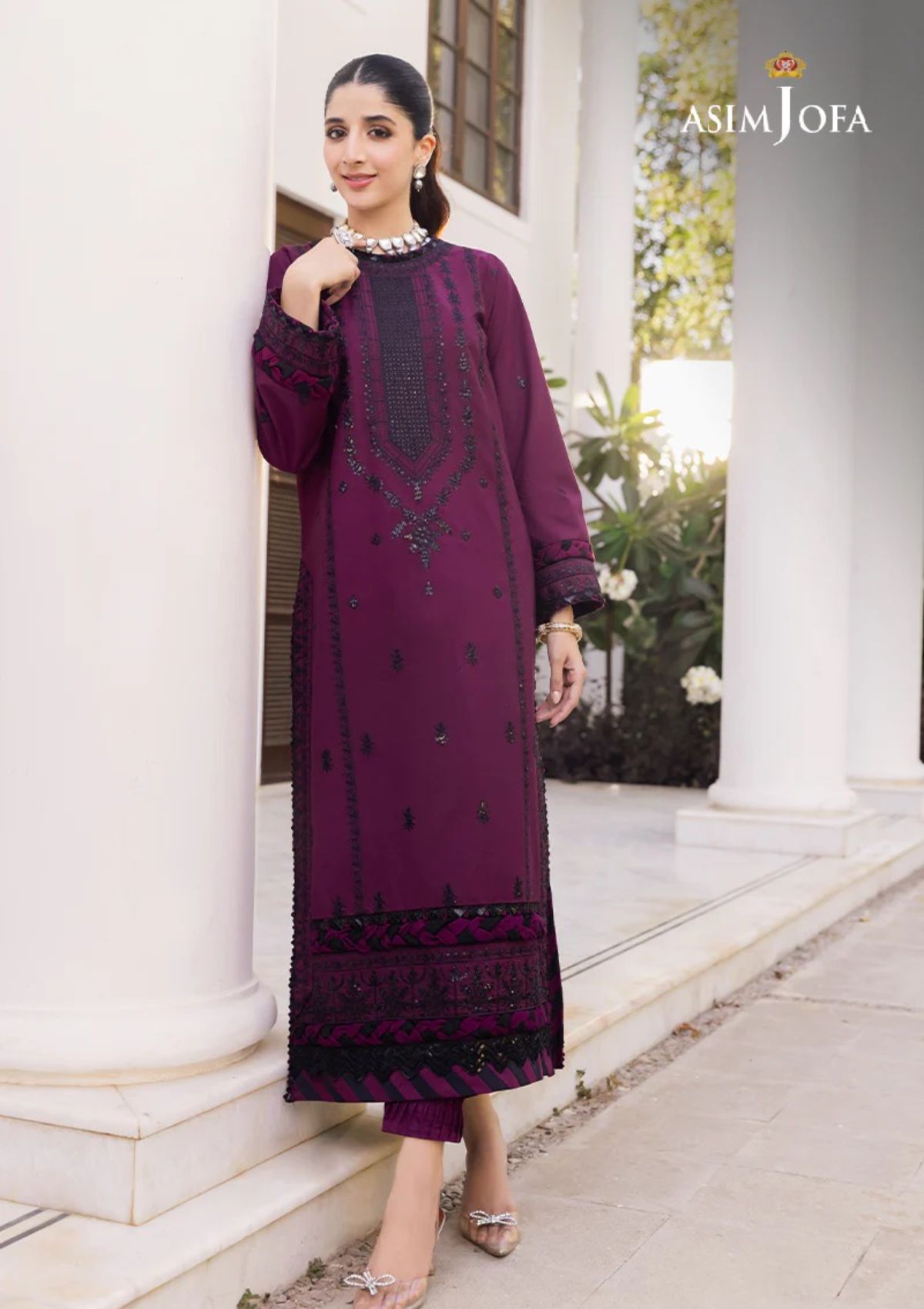 Formal Collection - Asim Jofa - Zari Sitara - AJZS#1 - Official Asim Jofa - Agha Fabrics UK