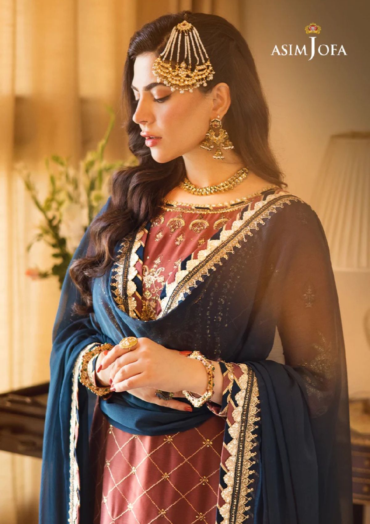 Formal Collection - Asim Jofa - Zari Sitara - AJZS#29 - Official Asim Jofa - Agha Fabrics UK